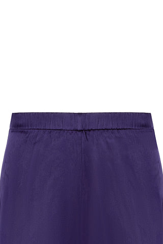 Lacivert Cindy İpek Pijama Seti