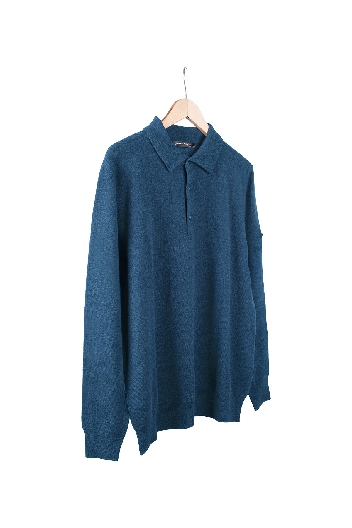 Tavuskuşu Saf Kaşmir Polo Kazak