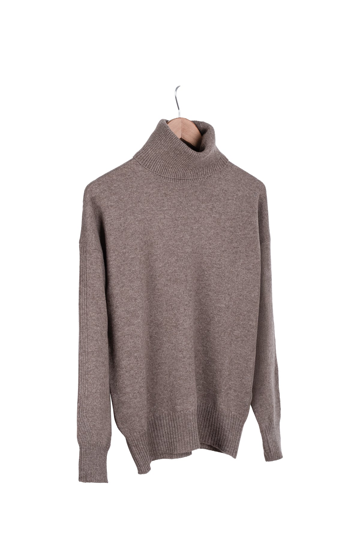 Vizon Lilly Saf Kaşmir Balıkçı Yaka Kazak