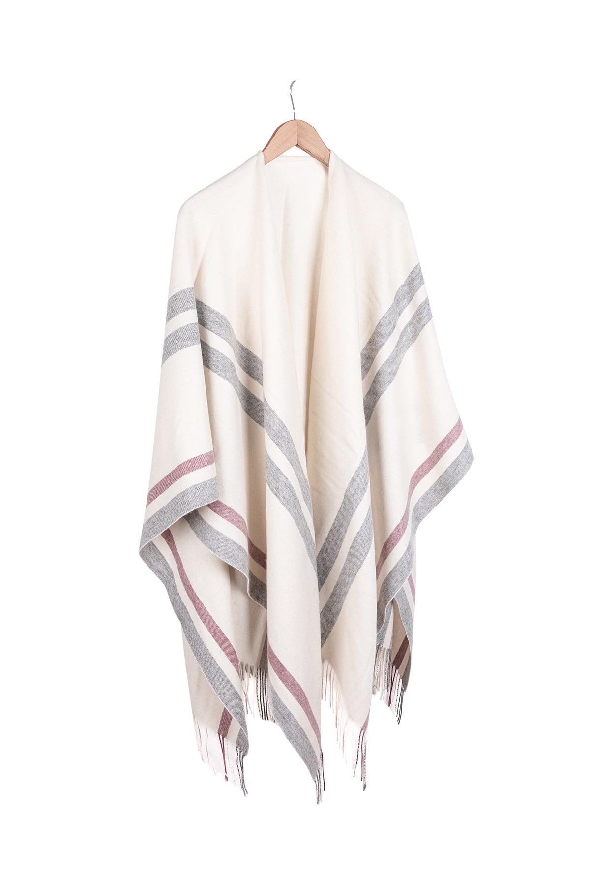 Beyaz Laura Yün Panço