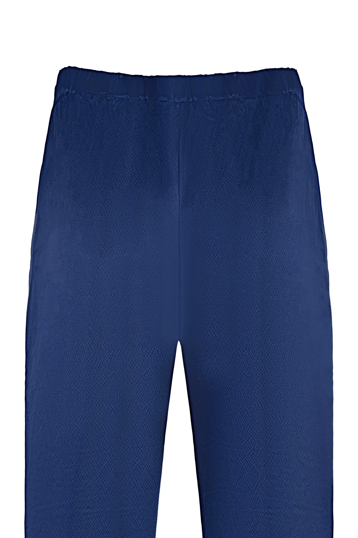 Lacivert Mindy Saf İpek Pijama Seti