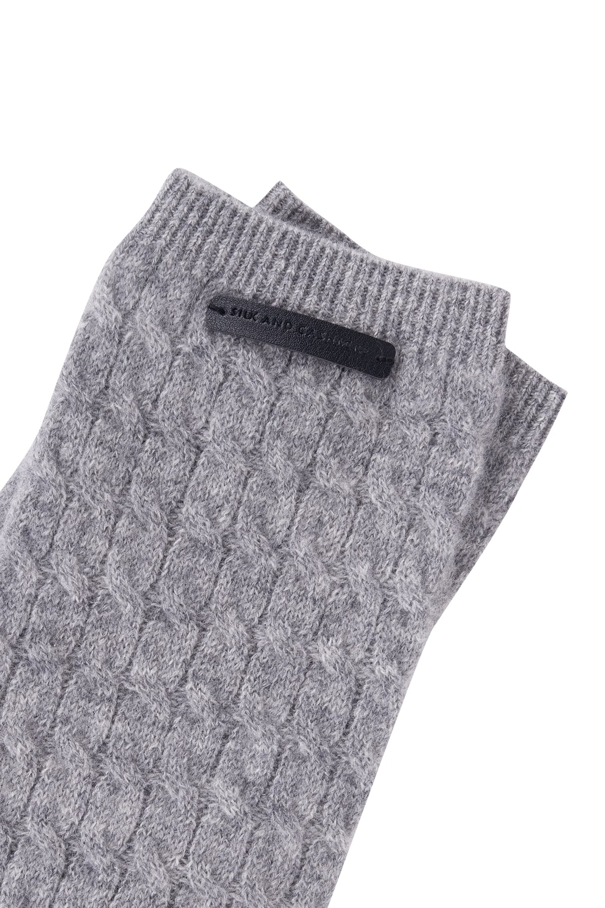 Gri Saf Kaşmir Yolculuk Seti