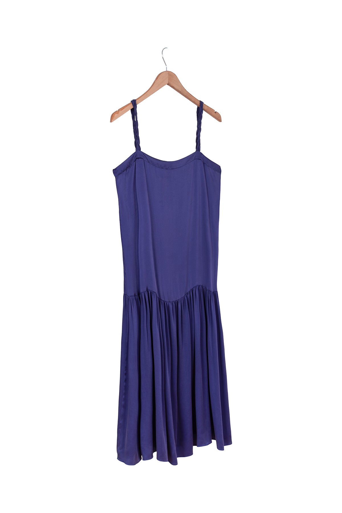 Mor Nature İpek Elbise-Limited Edition