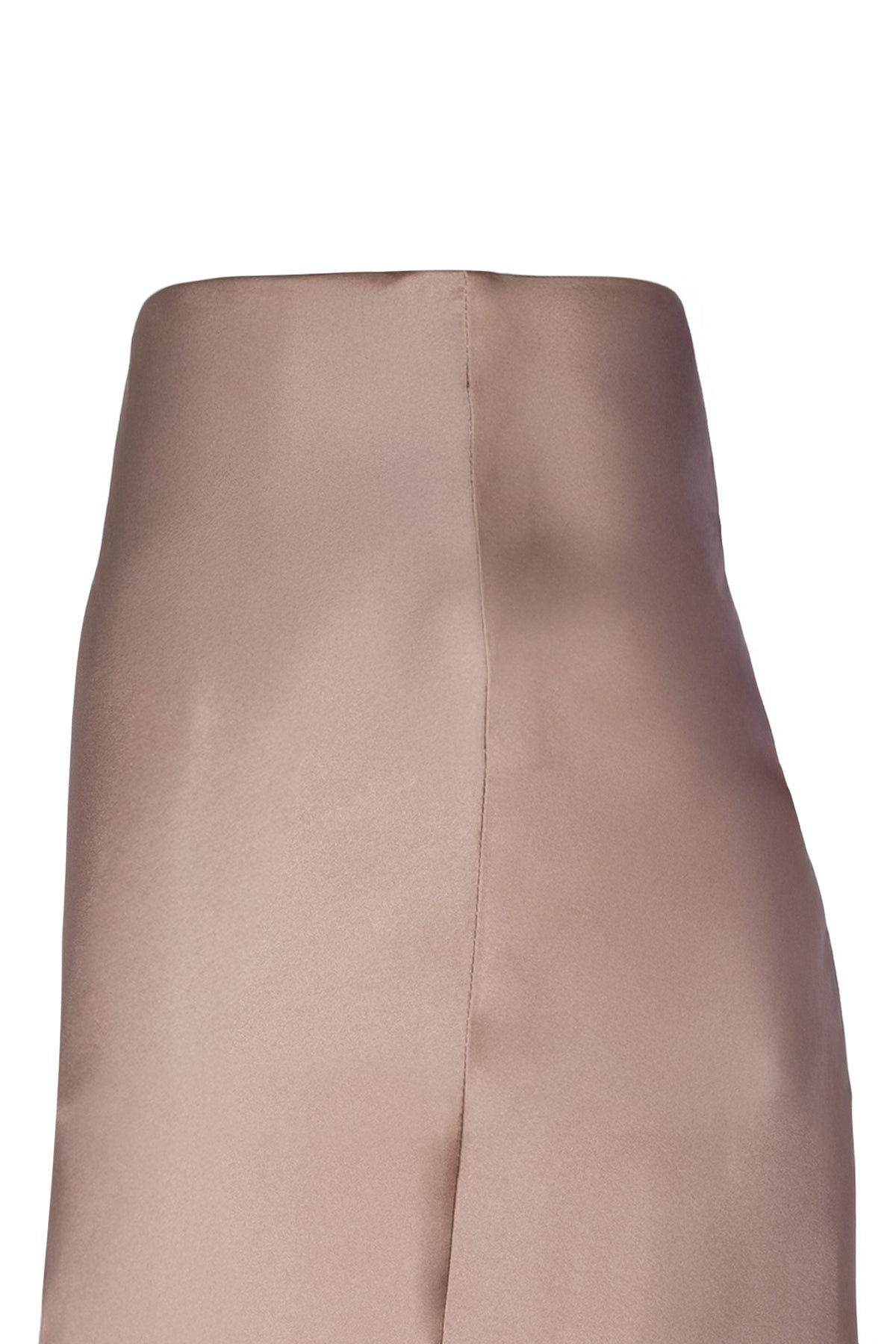 Bej Toscana İpek Elbise