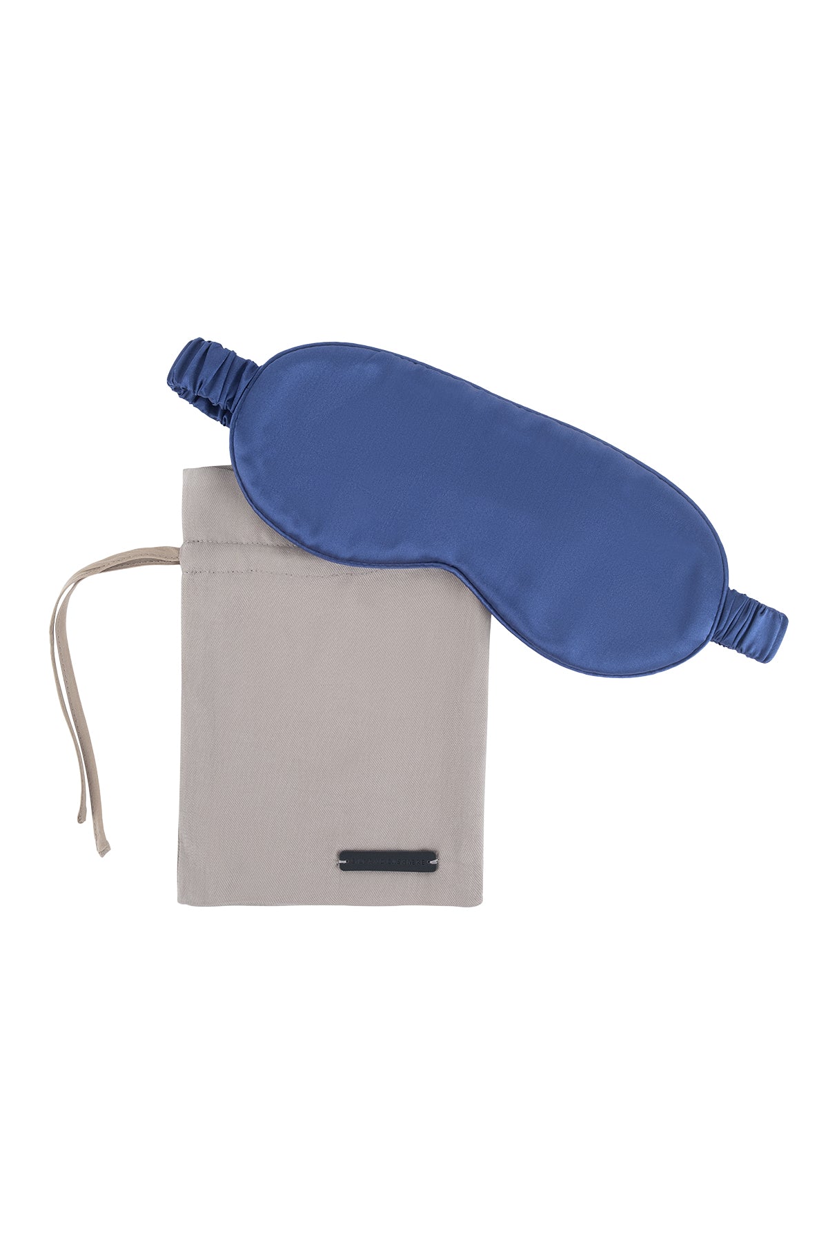 Lacivert Anabel Saf İpek Göz Bandı