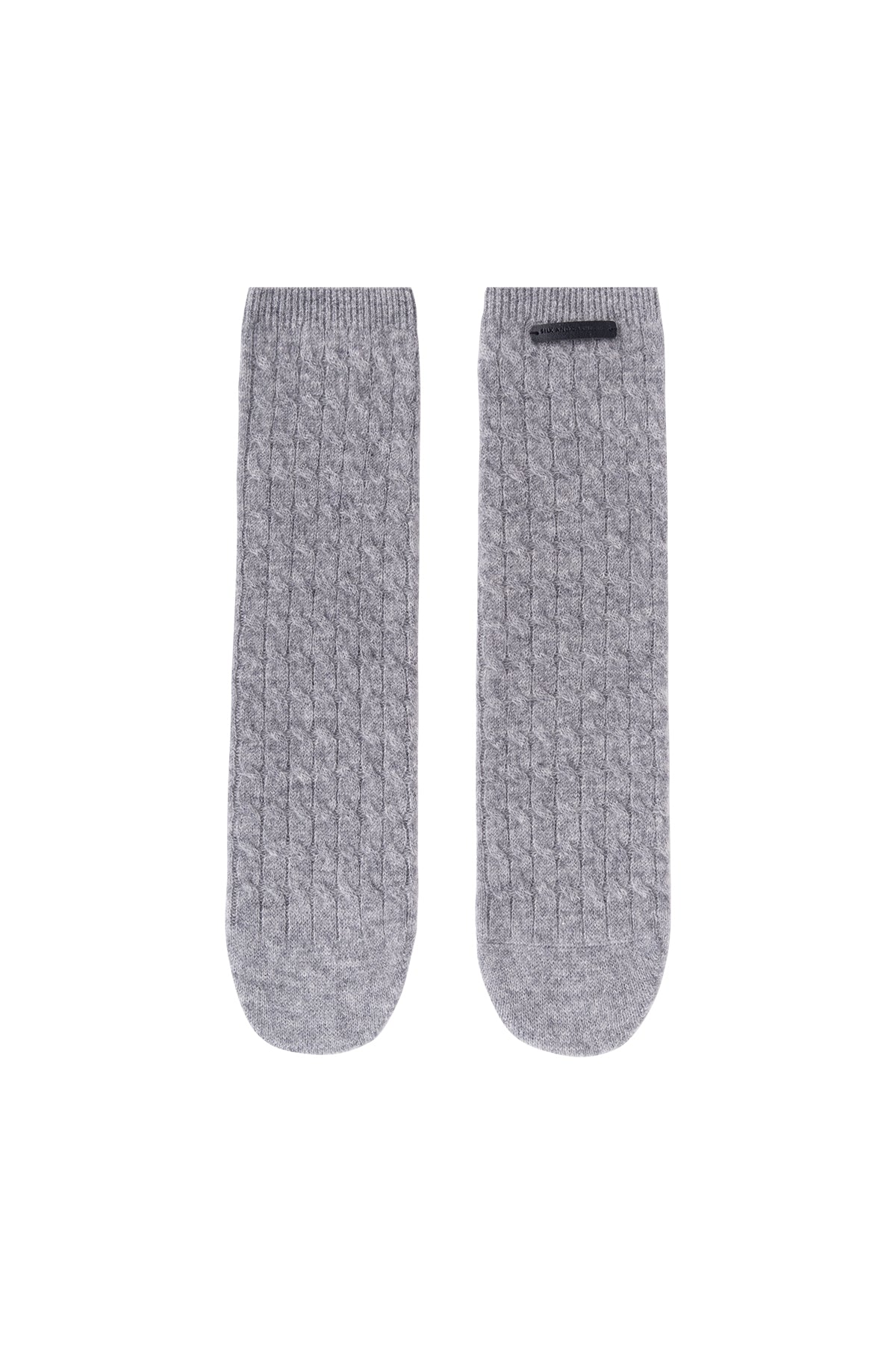 Gri Saf Kaşmir Yolculuk Seti