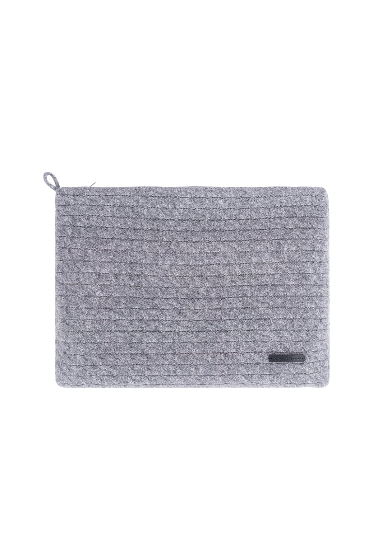 Gri Saf Kaşmir Yolculuk Seti