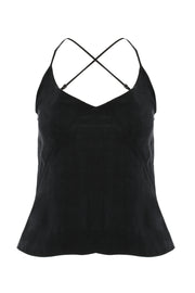 Siyah Claudia Müşteriye Özel Dikim Akılı Bluz