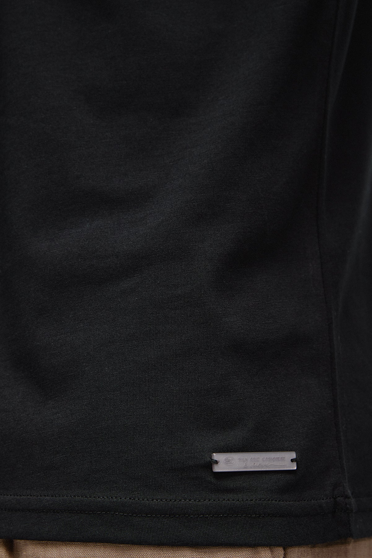 Siyah & More V Yaka Kısa Kollu Erkek Tişört