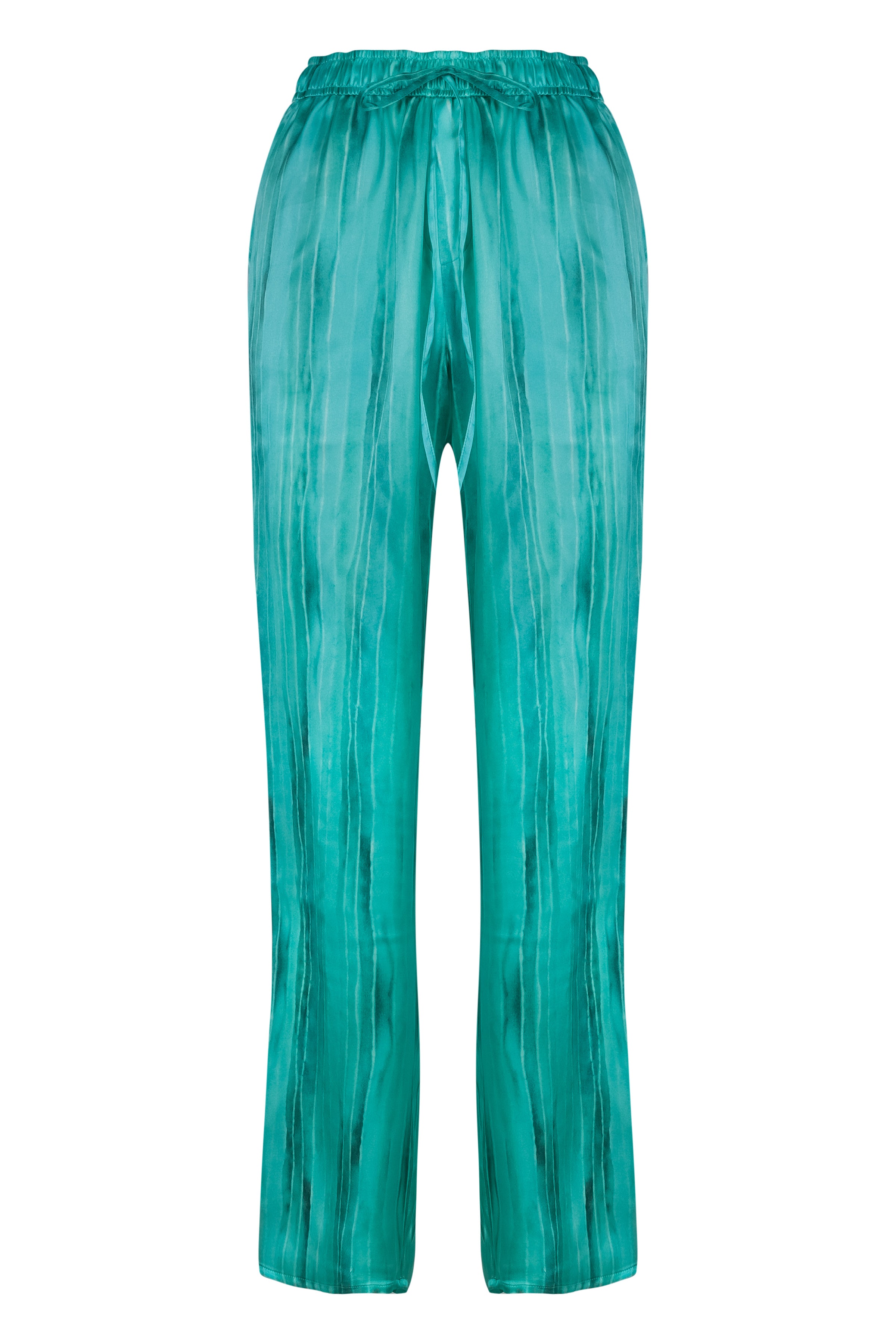 Aqua Nature İpek Desenli Pantolon