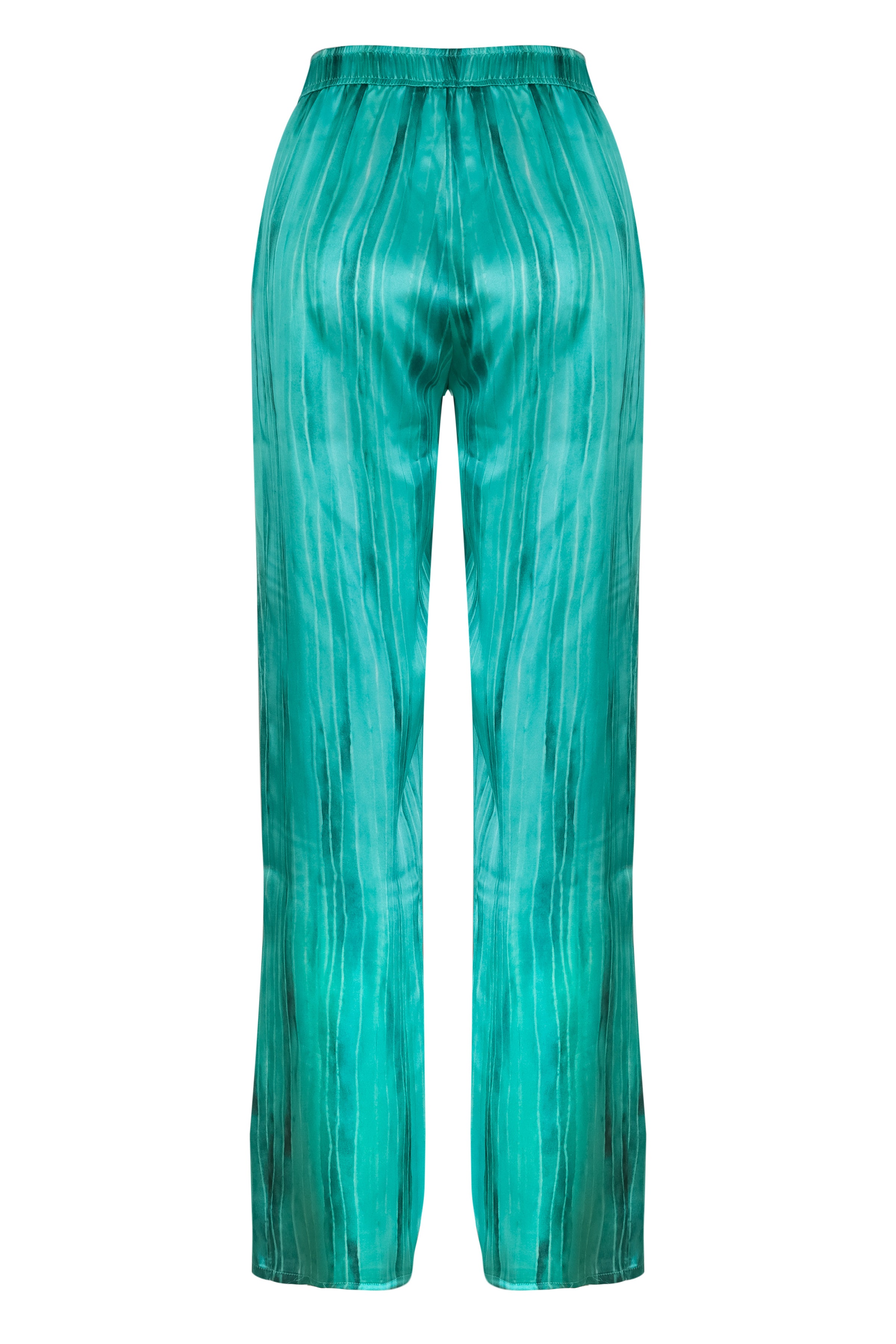 Aqua Nature İpek Desenli Pantolon