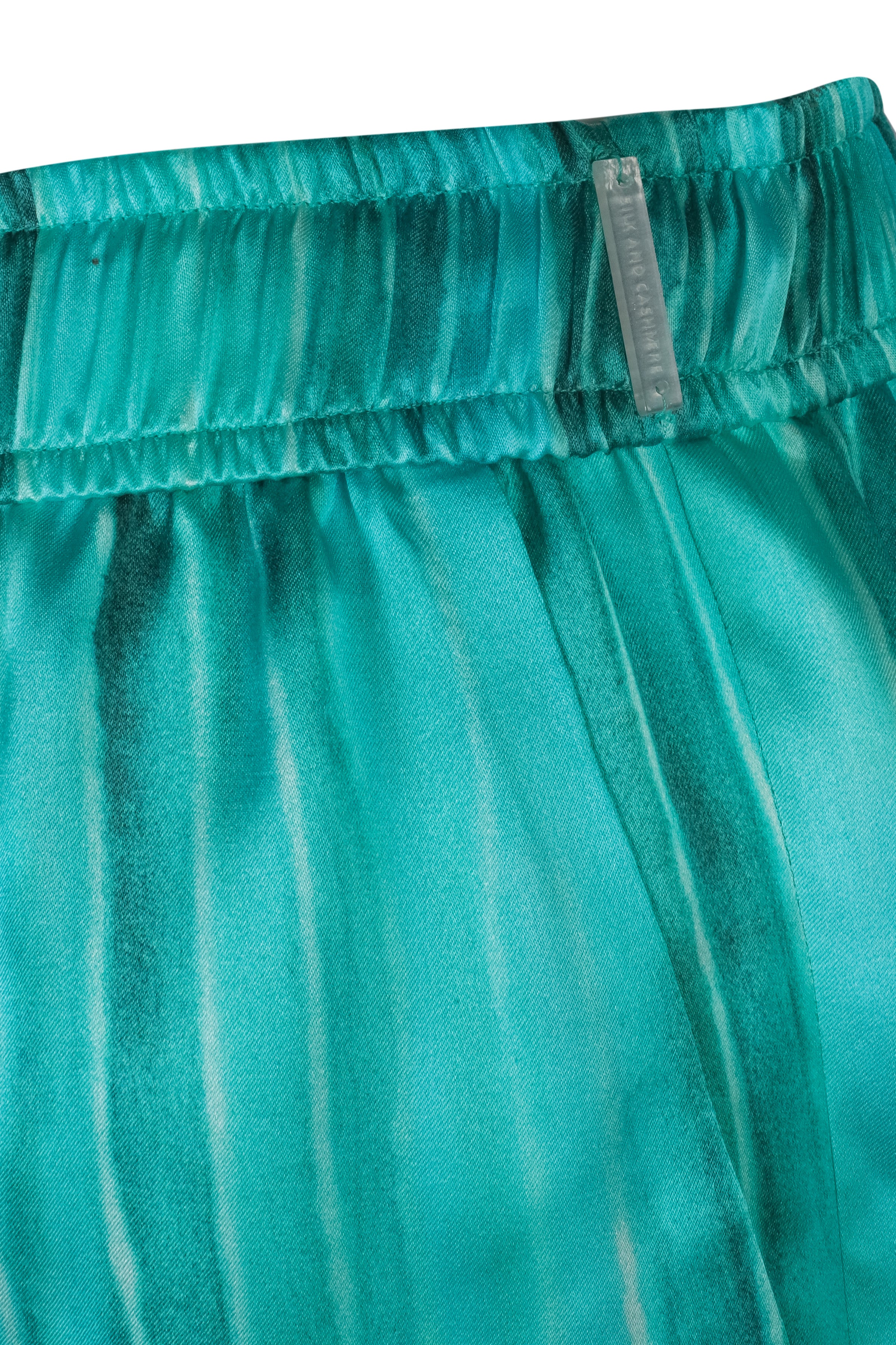 Aqua Nature İpek Desenli Pantolon