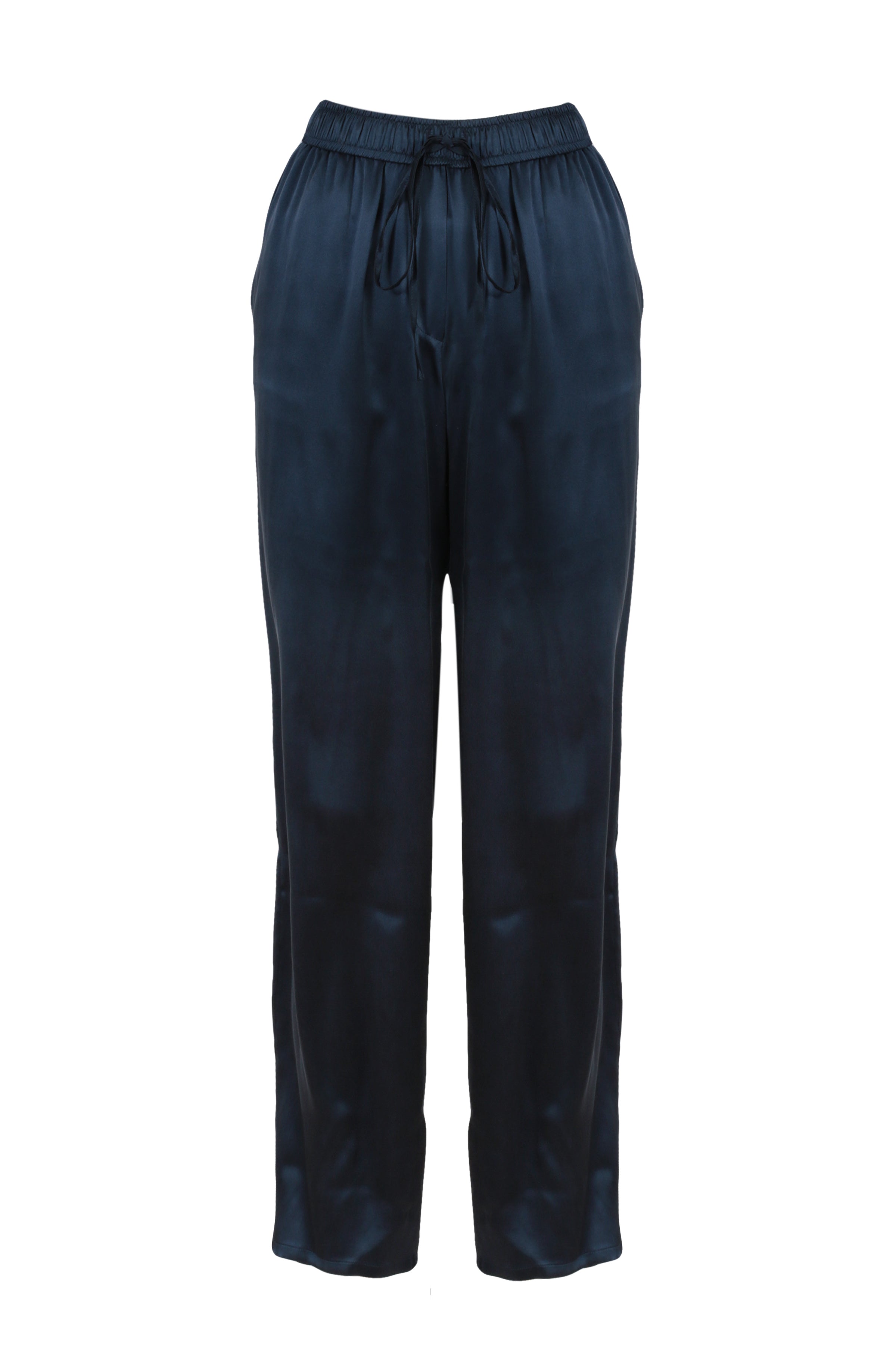 Lacivert Nature İpek Pantolon