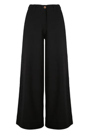 Siyah Cassandra Pamuk Pantolon