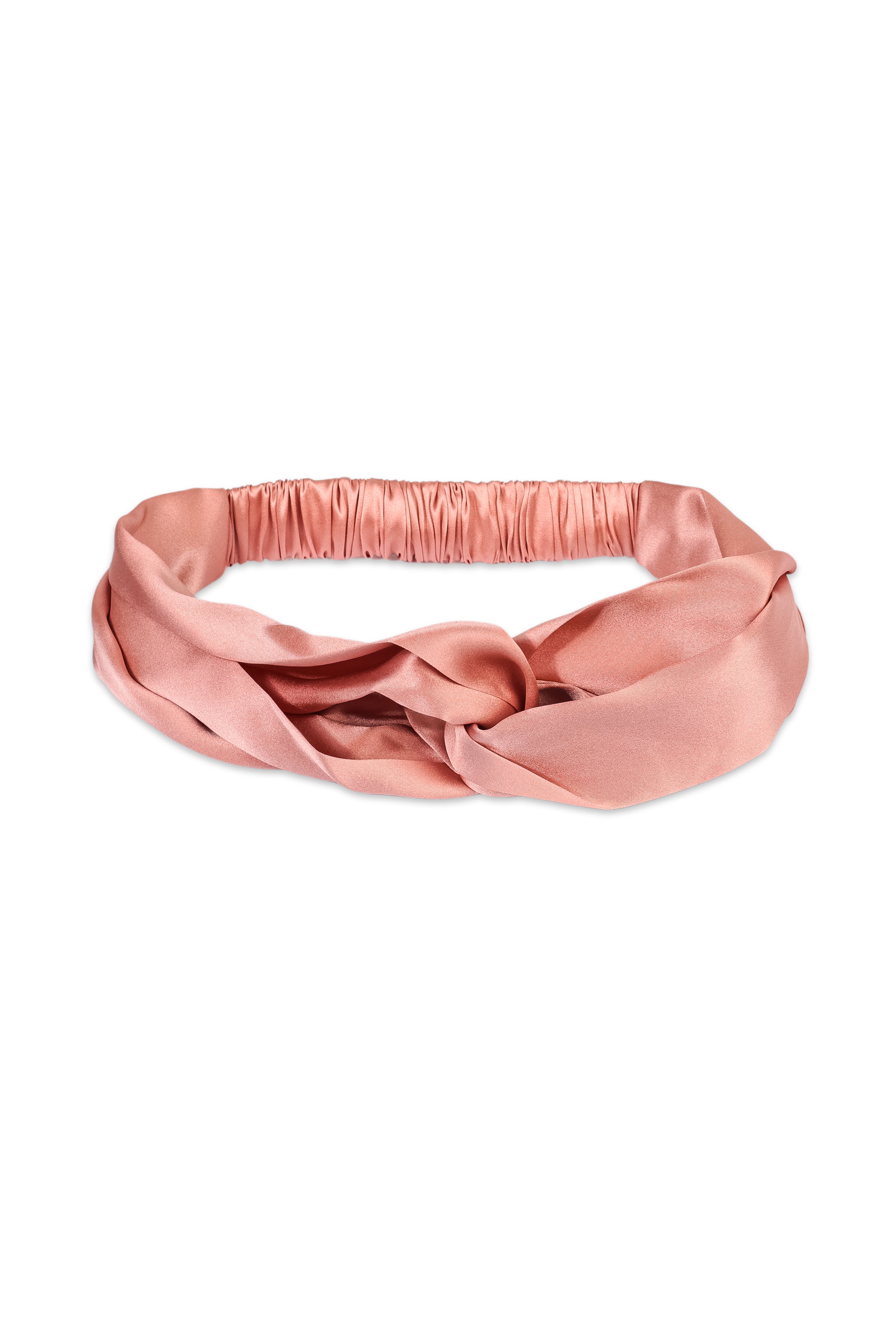 Gül Kurusu Anabel Saf İpek Saç Bandı