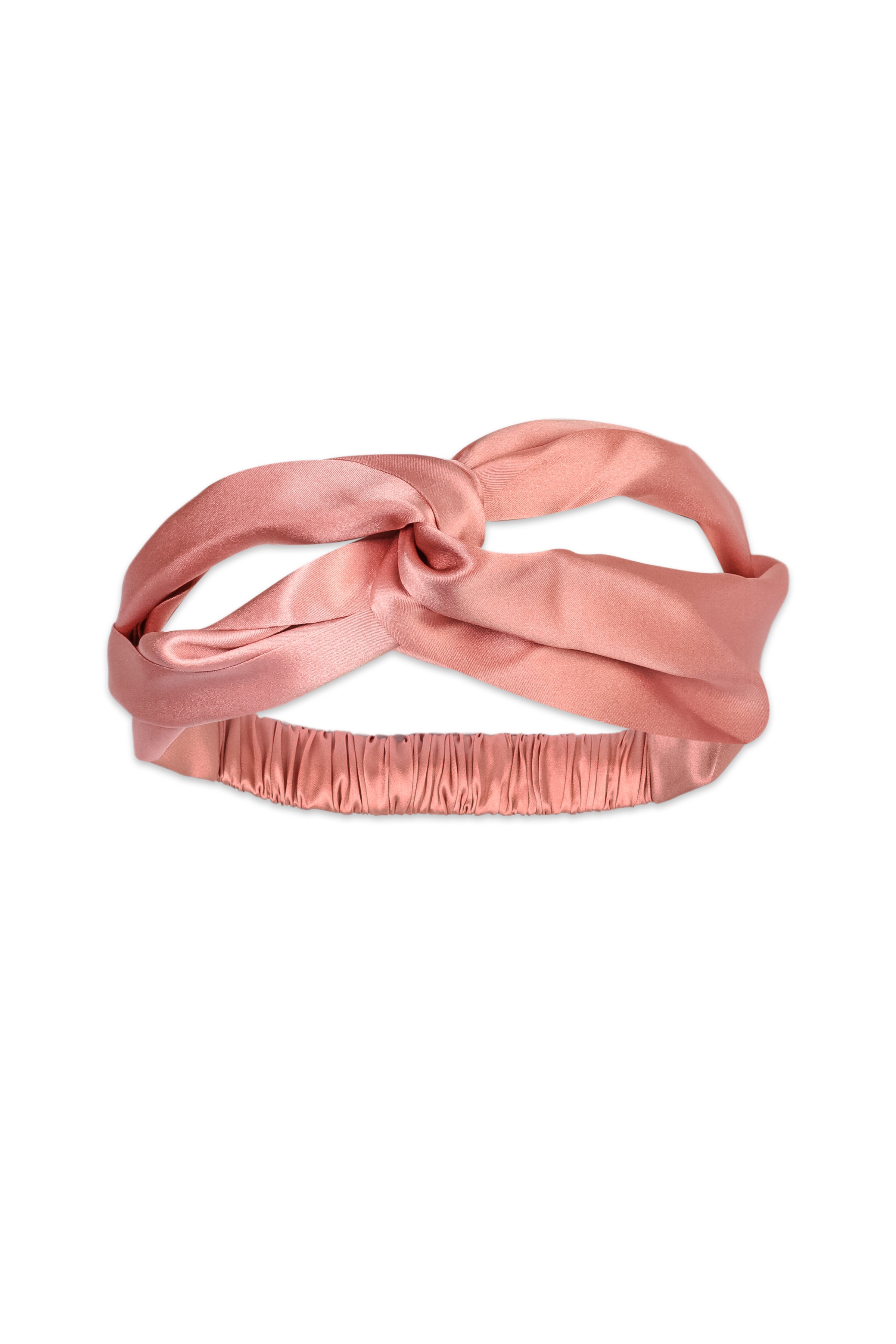 Gül Kurusu Anabel Saf İpek Saç Bandı