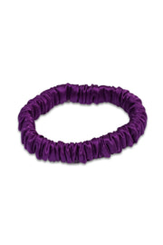 Mor Anabel Saf Büzgülü İnce Toka