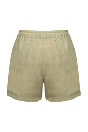 Yeşil Emma Cupro Şort