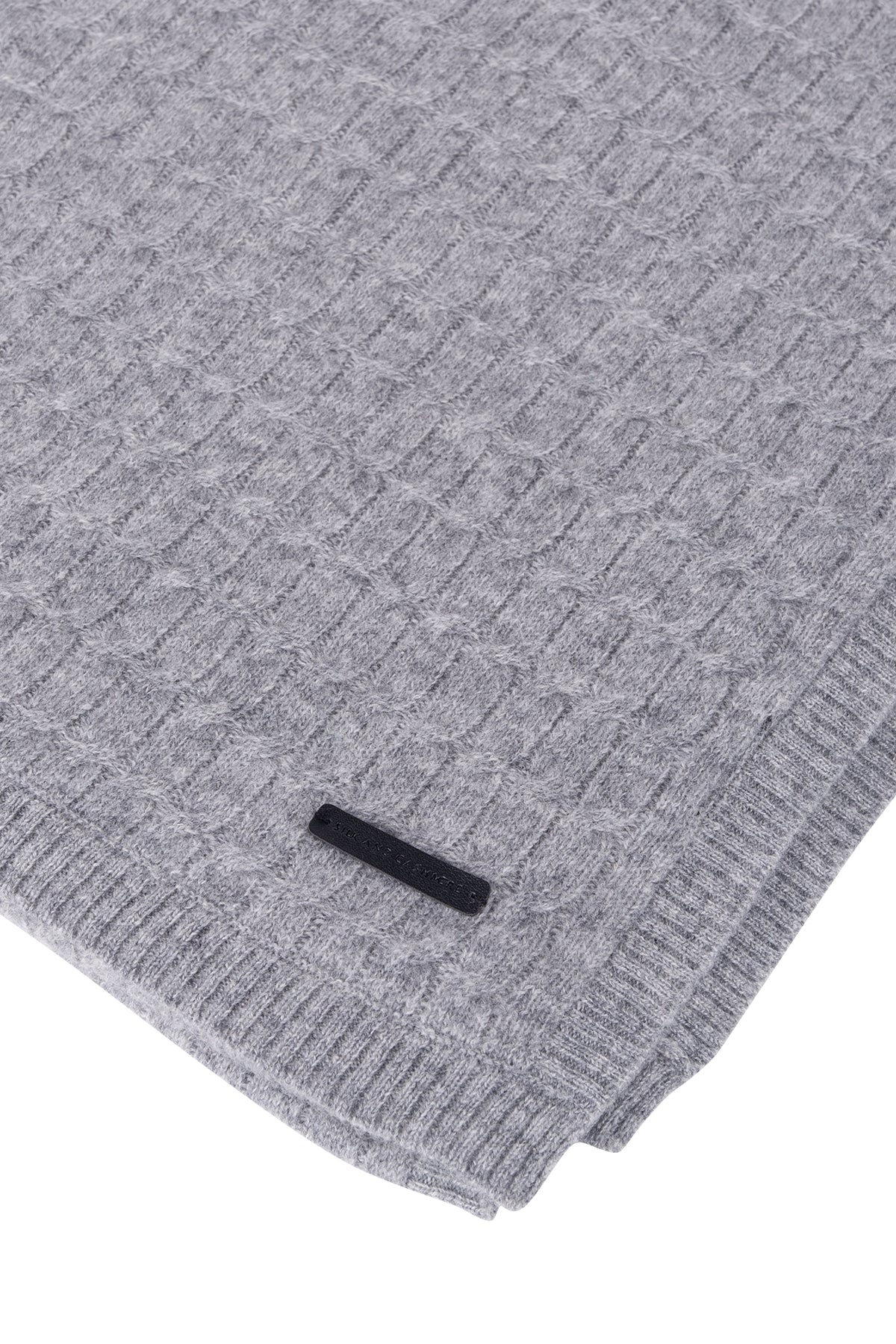 Gri Saf Kaşmir Yolculuk Seti