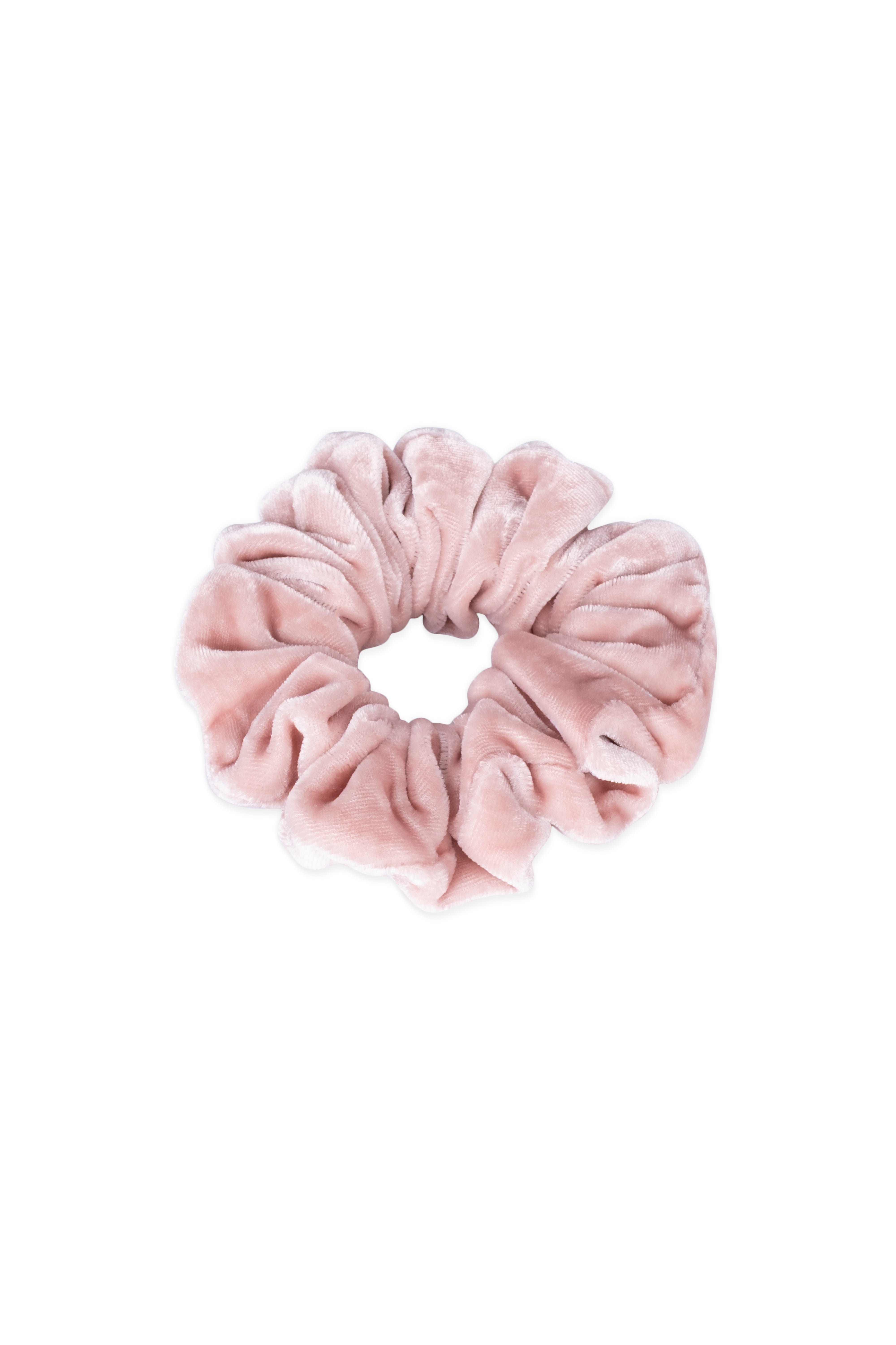 Pembe Kadife İpekli Saç Tokası