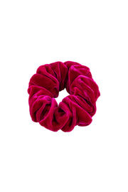 Fuşya Paris İpekli Kadife Toka