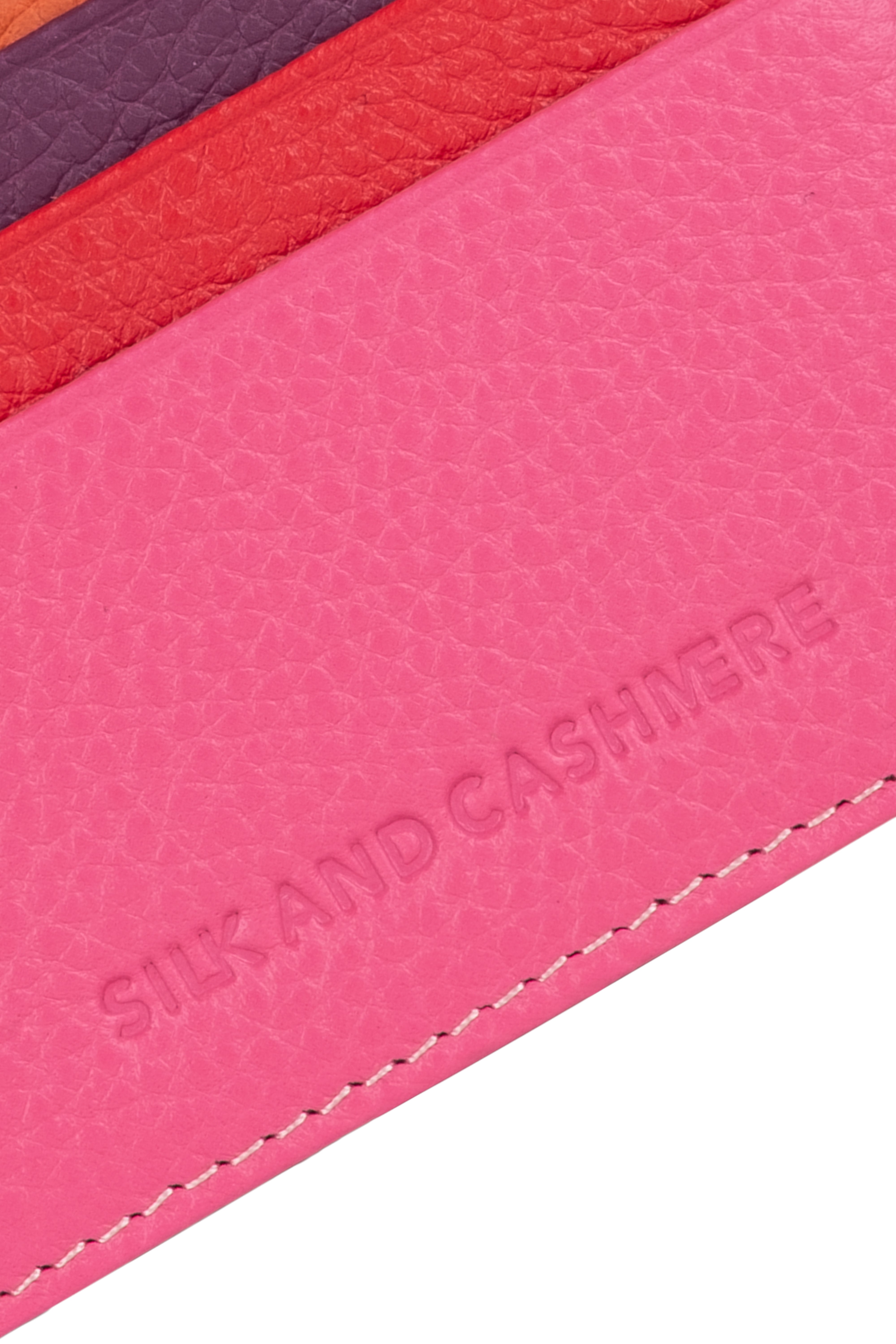 Pembe Deri Renkli Kartvizit