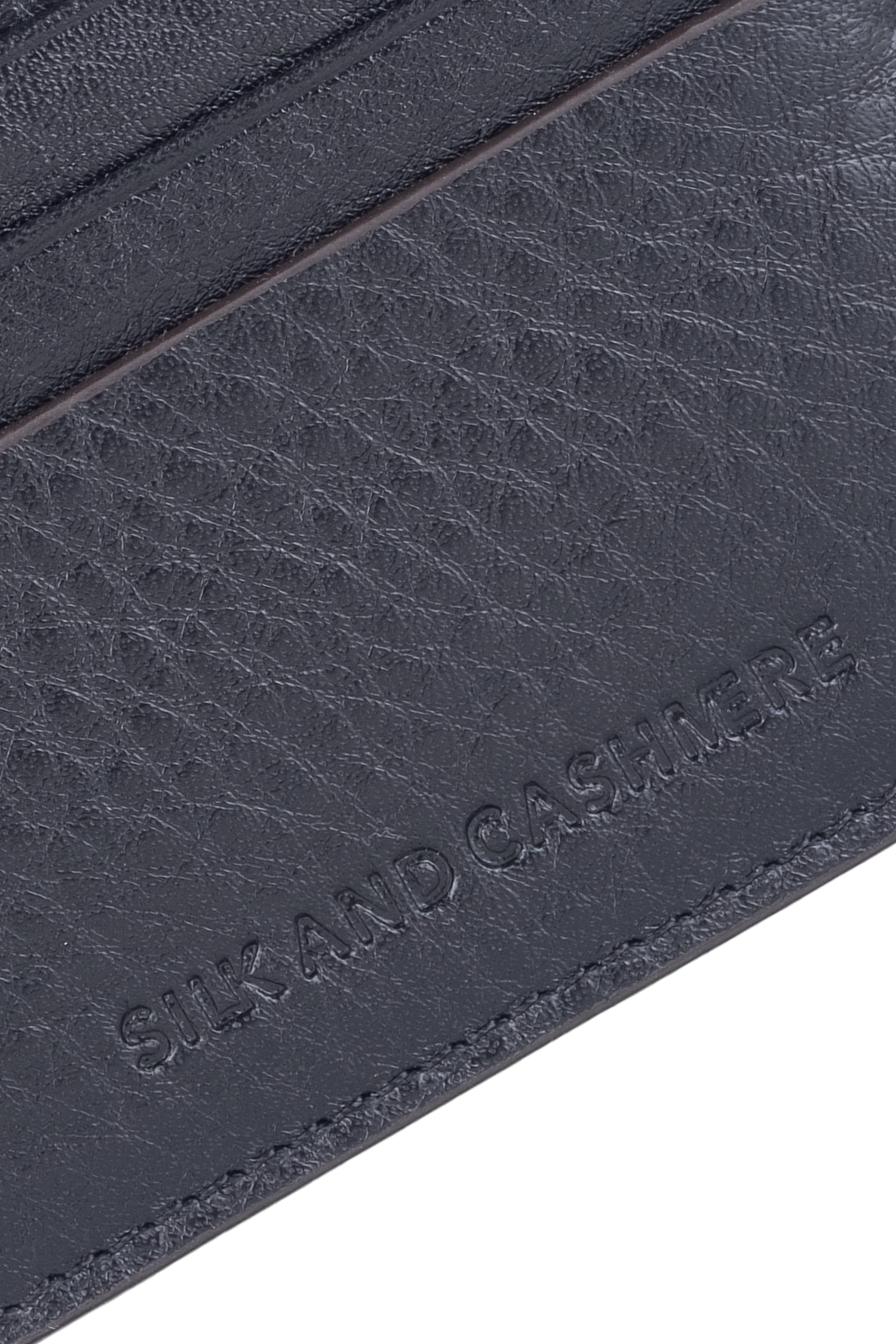 Siyah Deri Kartvizit