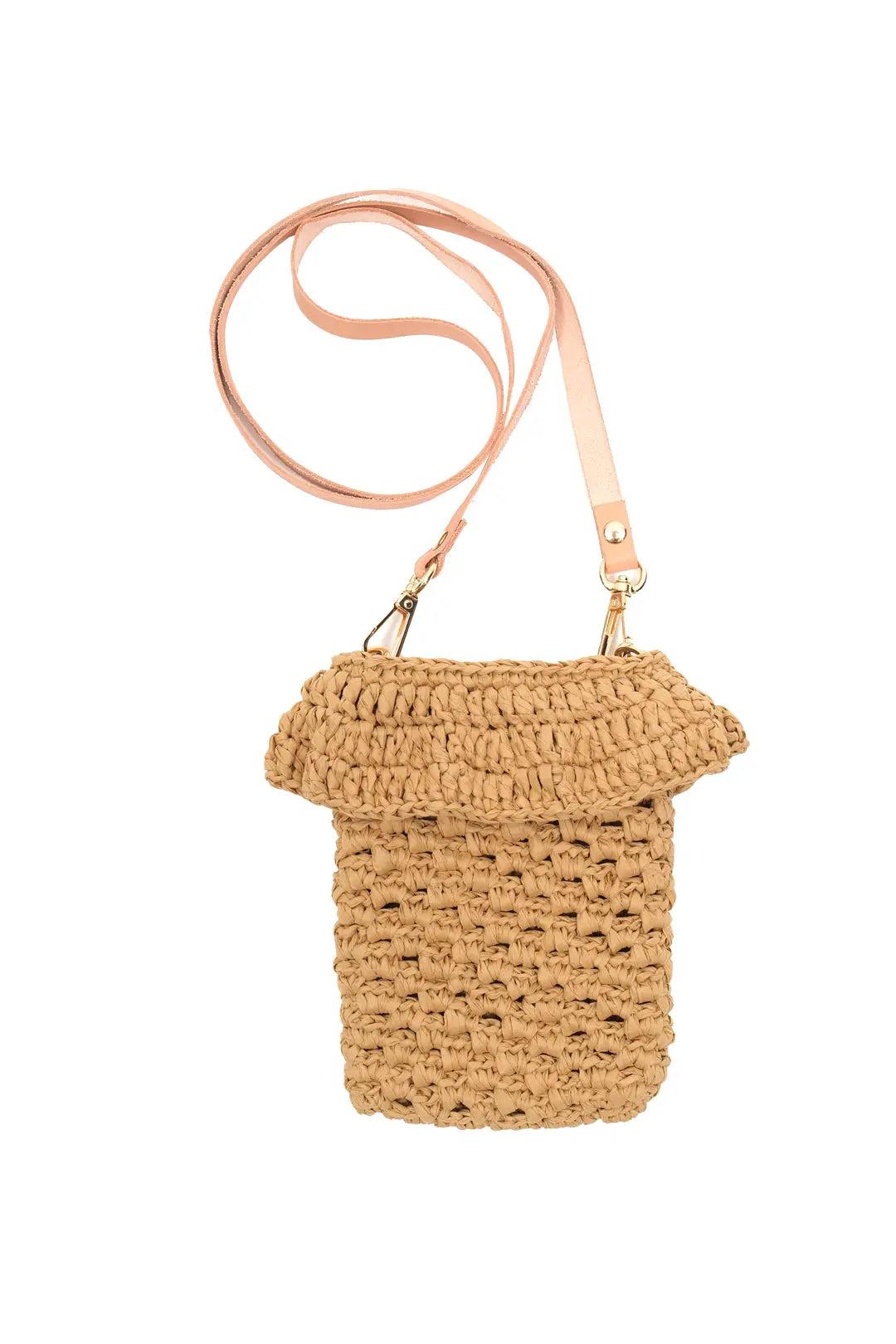 Bej Nina Rafya Telefon Kılıfı Silk and Cashmere