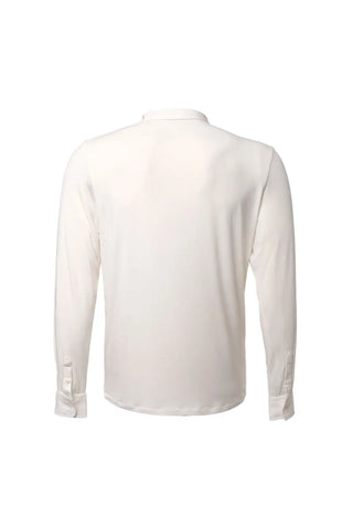 Beyaz Fersatile & More Doal Modal Uzun Kollu Erkek Gömlek Silk and Cashmere