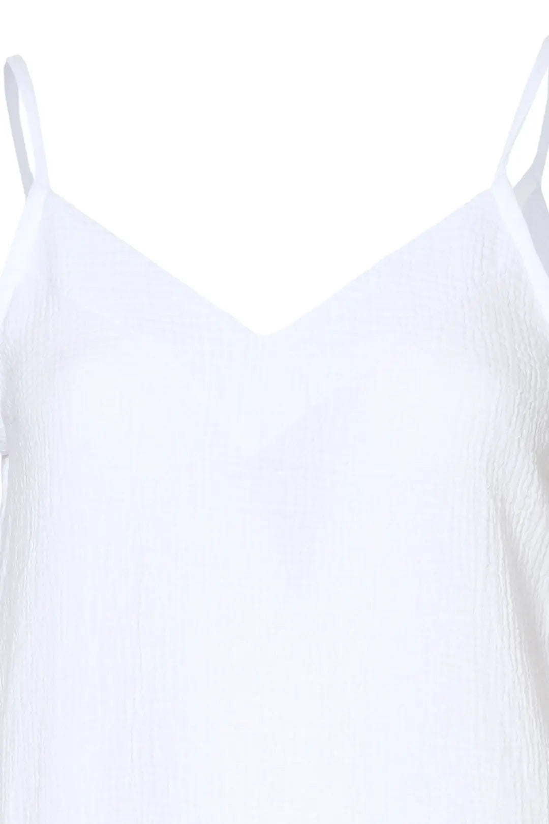 Beyaz Pamuk Cassandra Askılı Kadın Elbise Silk and Cashmere