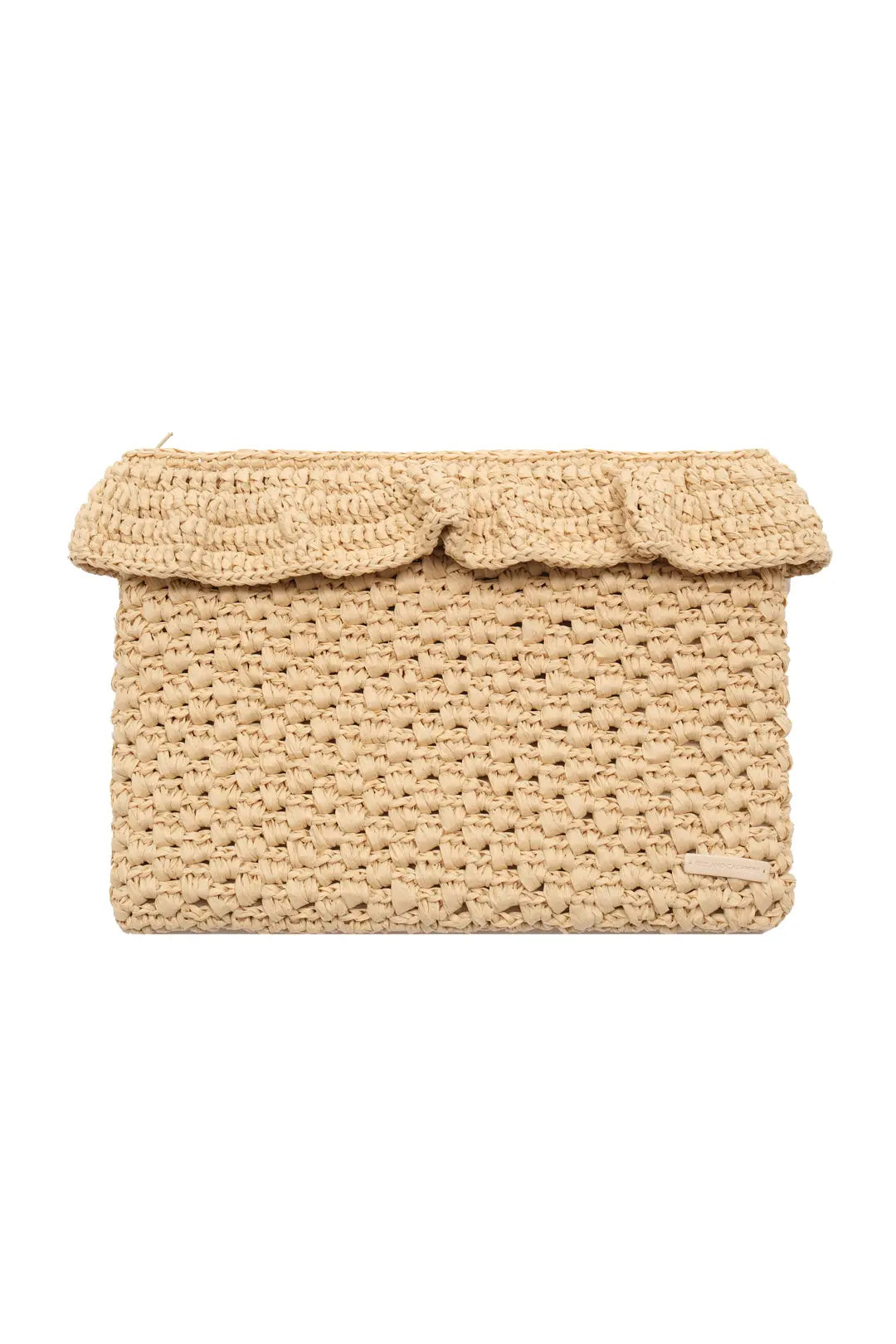 Ekru Nina Rafya El Çanta Accessory