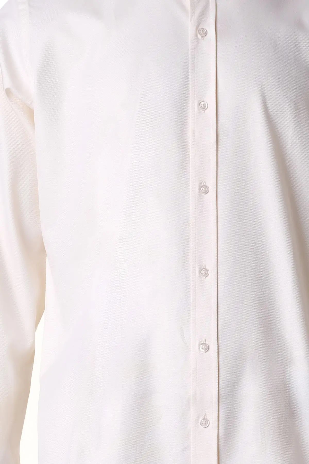 Ekru & More Pamuk Uzun Kollu Erkek Gömlek Silk and Cashmere