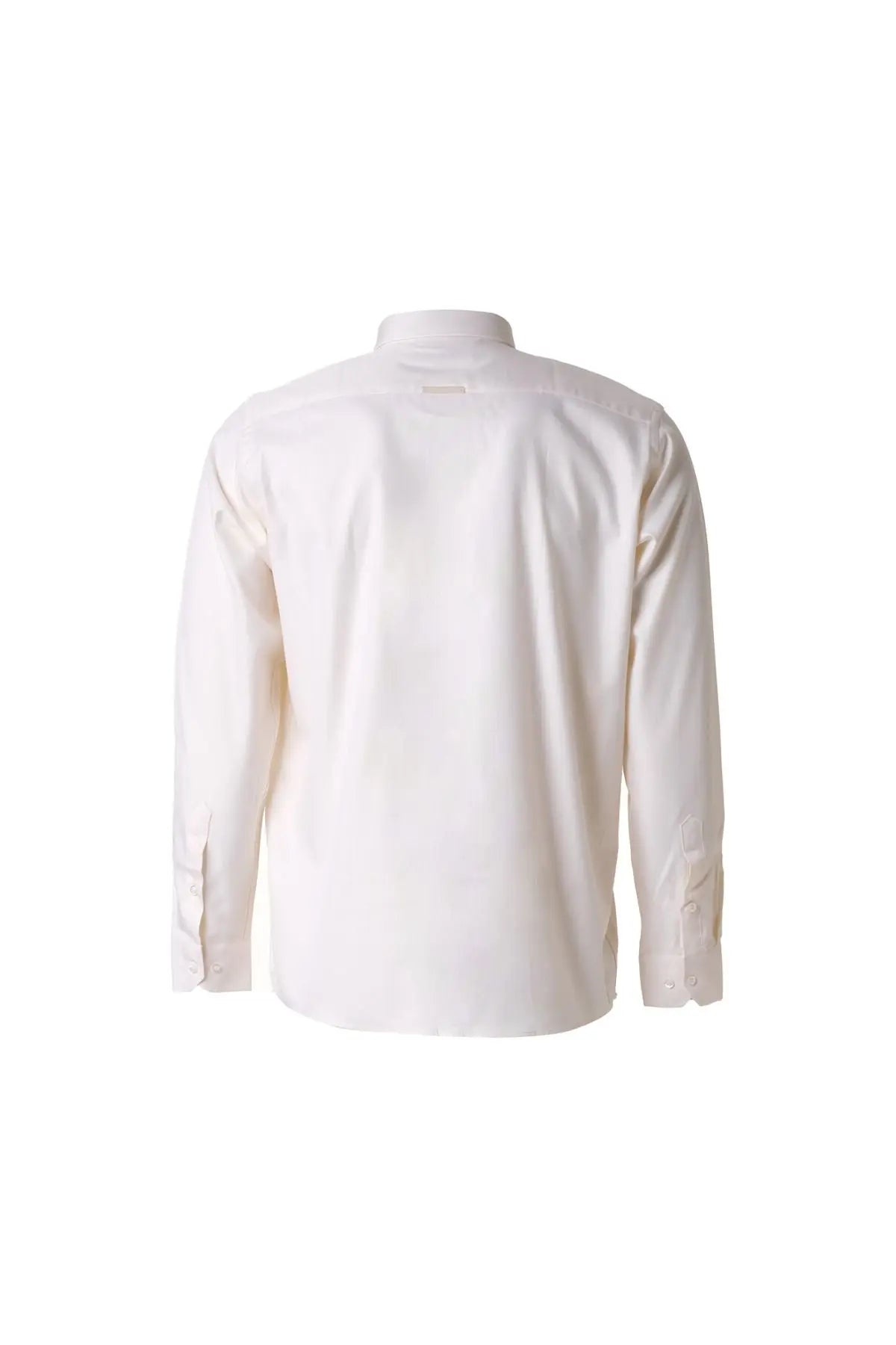 Ekru & More Pamuk Uzun Kollu Erkek Gömlek Silk and Cashmere