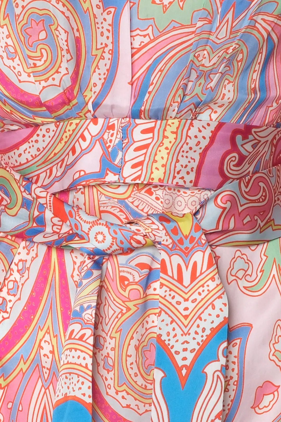 Gül Kurusu Jas Cupro Desenli Kadn Elbise Silk and Cashmere