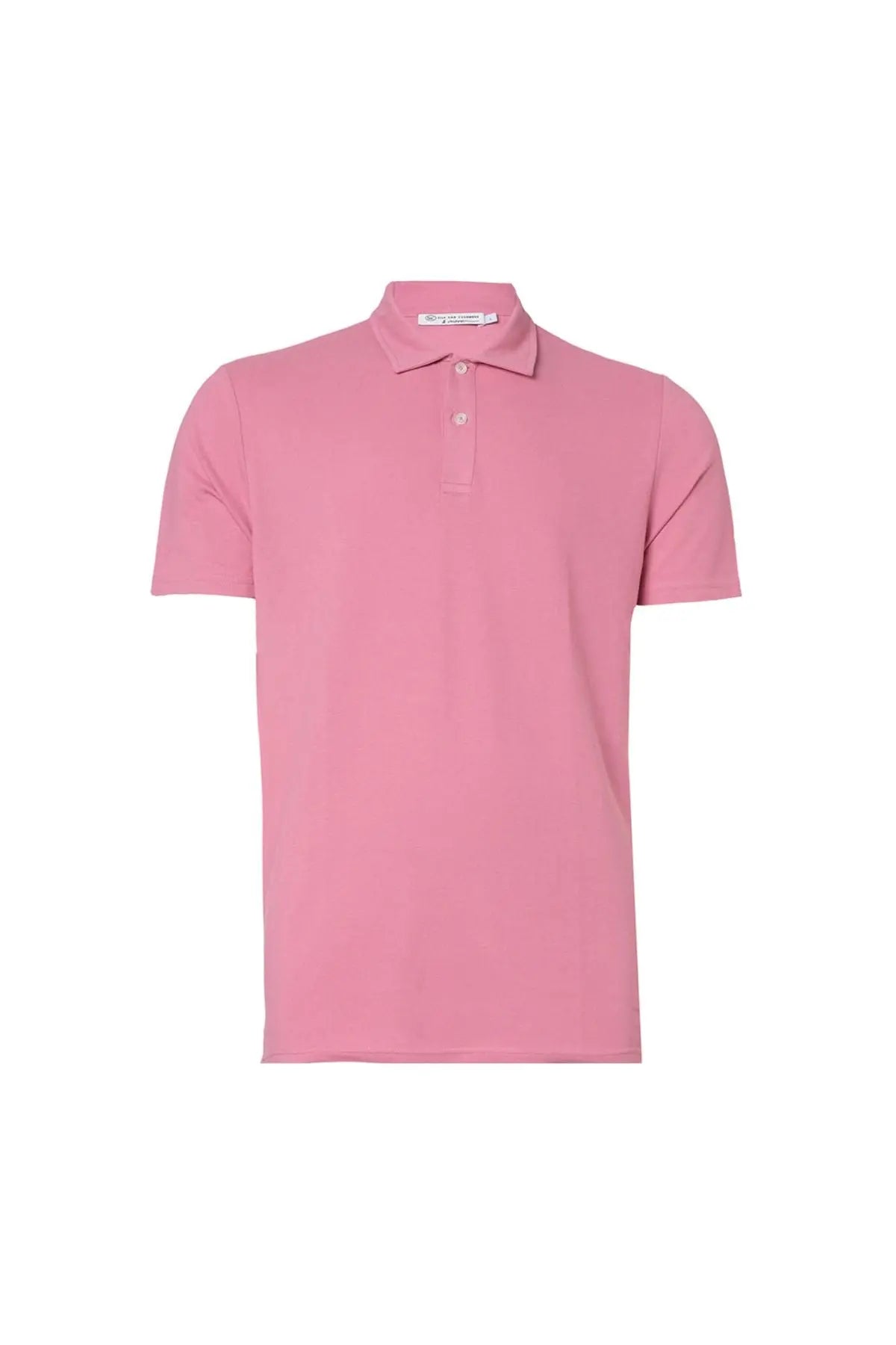 Gül Kurusu & More Johnny Erkek Kısa Kollu Polo Yaka Tişört Silk and Cashmere