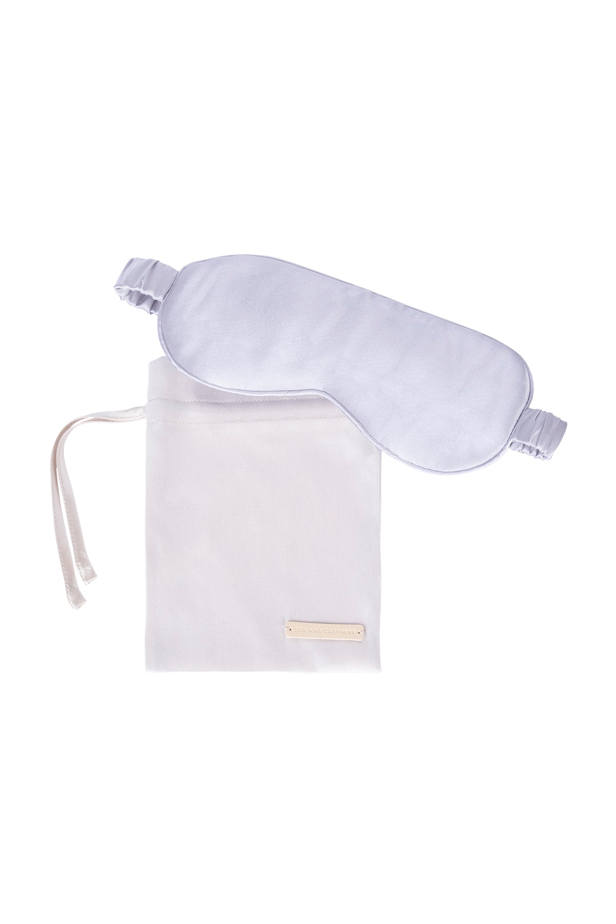 Gri Anabel Saf İpek Göz Bandı