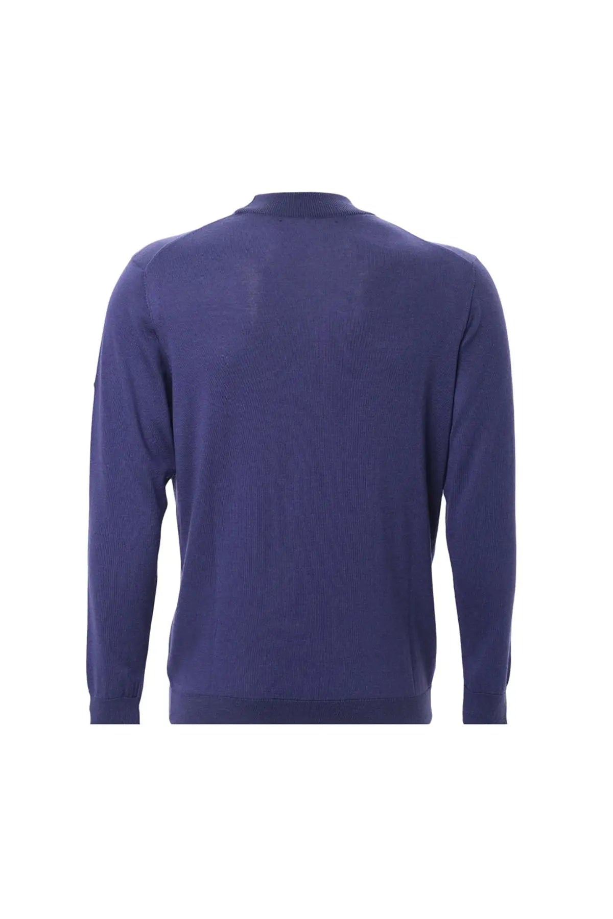 Mor İpek ve Kaşmir Yarım Balıkçı Yaka Uzun Kol Utku Erkek Triko