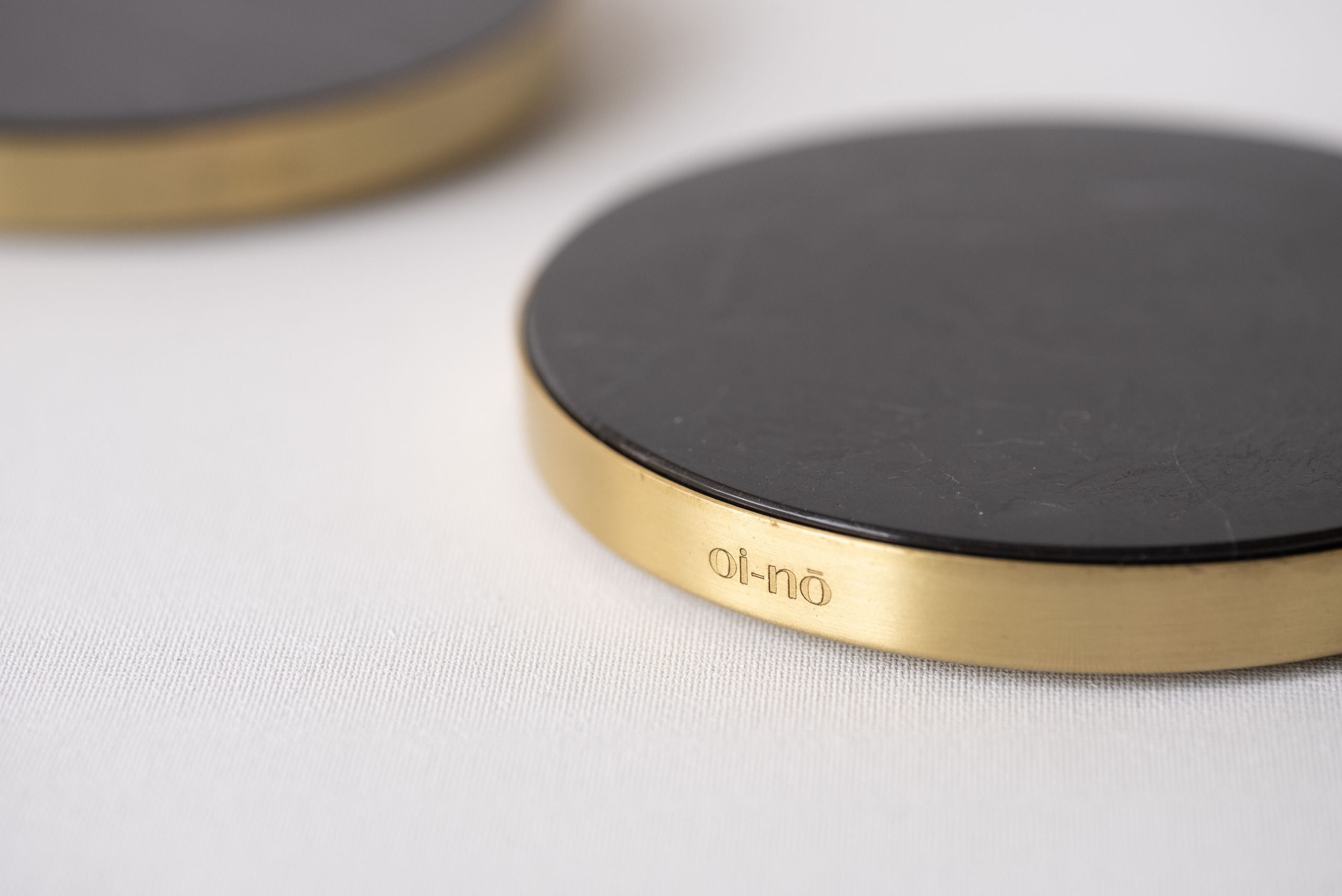 Siyah Asawa Bardak Altlığı 4lü Set