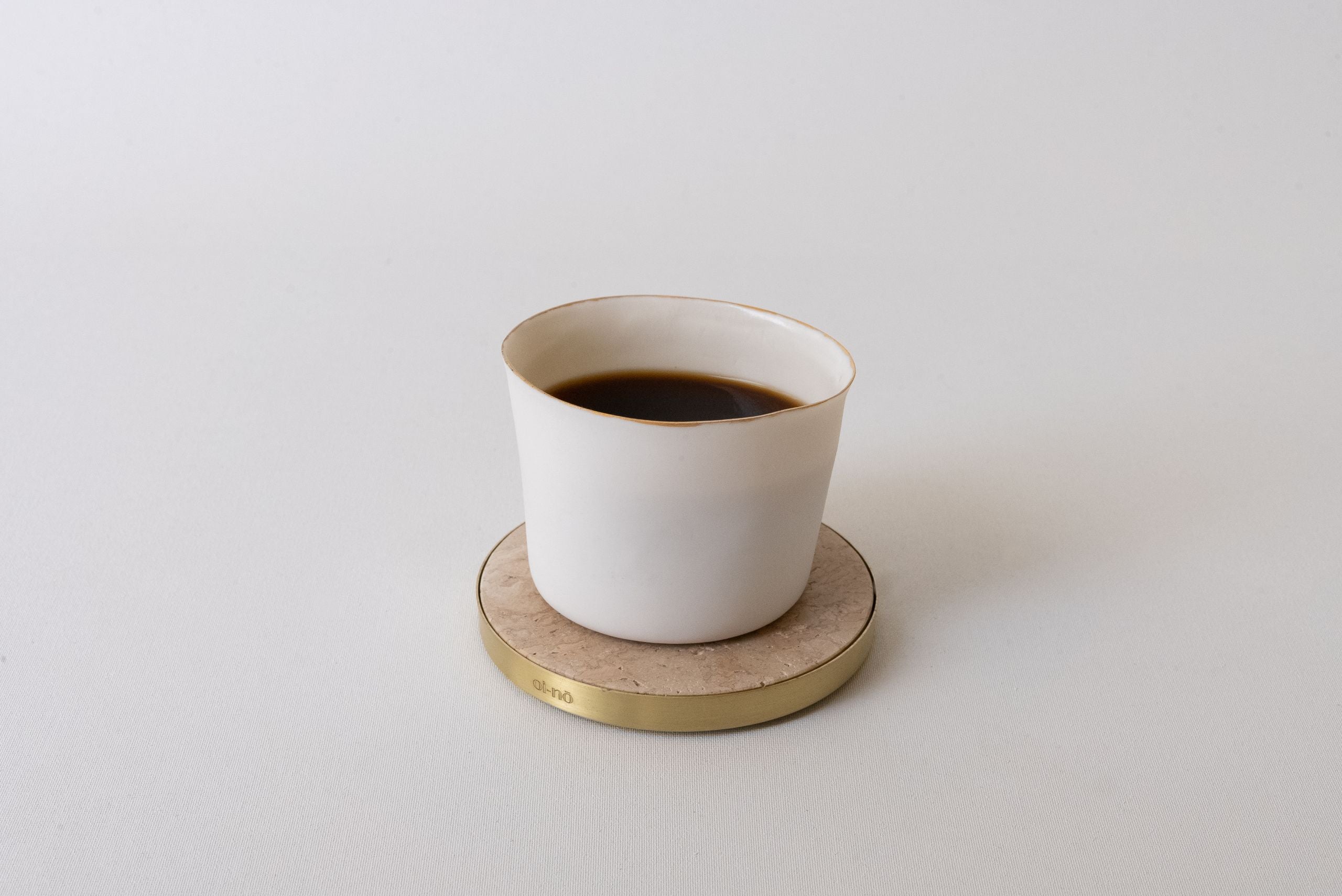 Traverten Asawa Bardak Altlığı 4lü Set