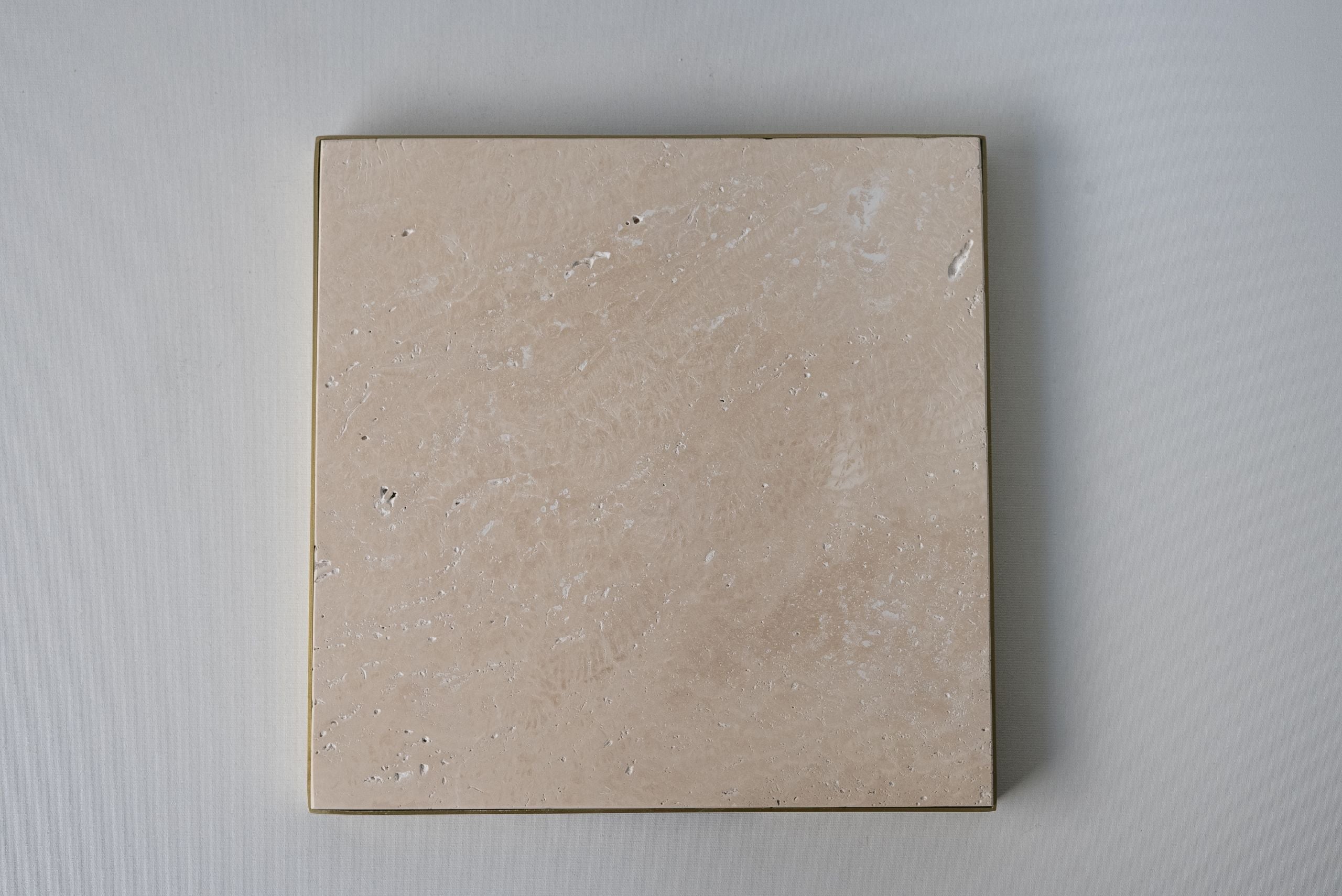 Traverten Asawa Kare Peynir Tabağı