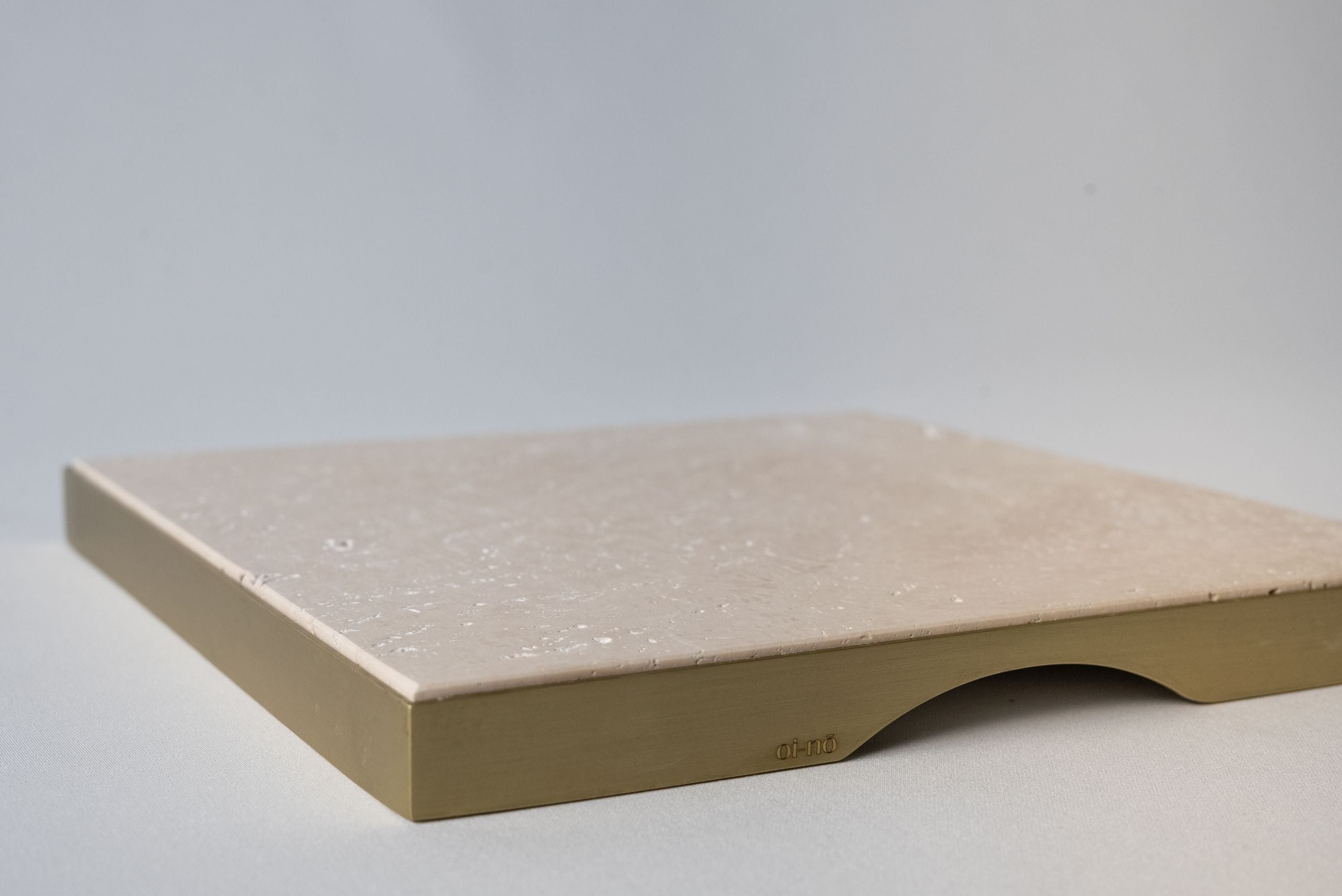 Traverten Asawa Kare Peynir Tabağı