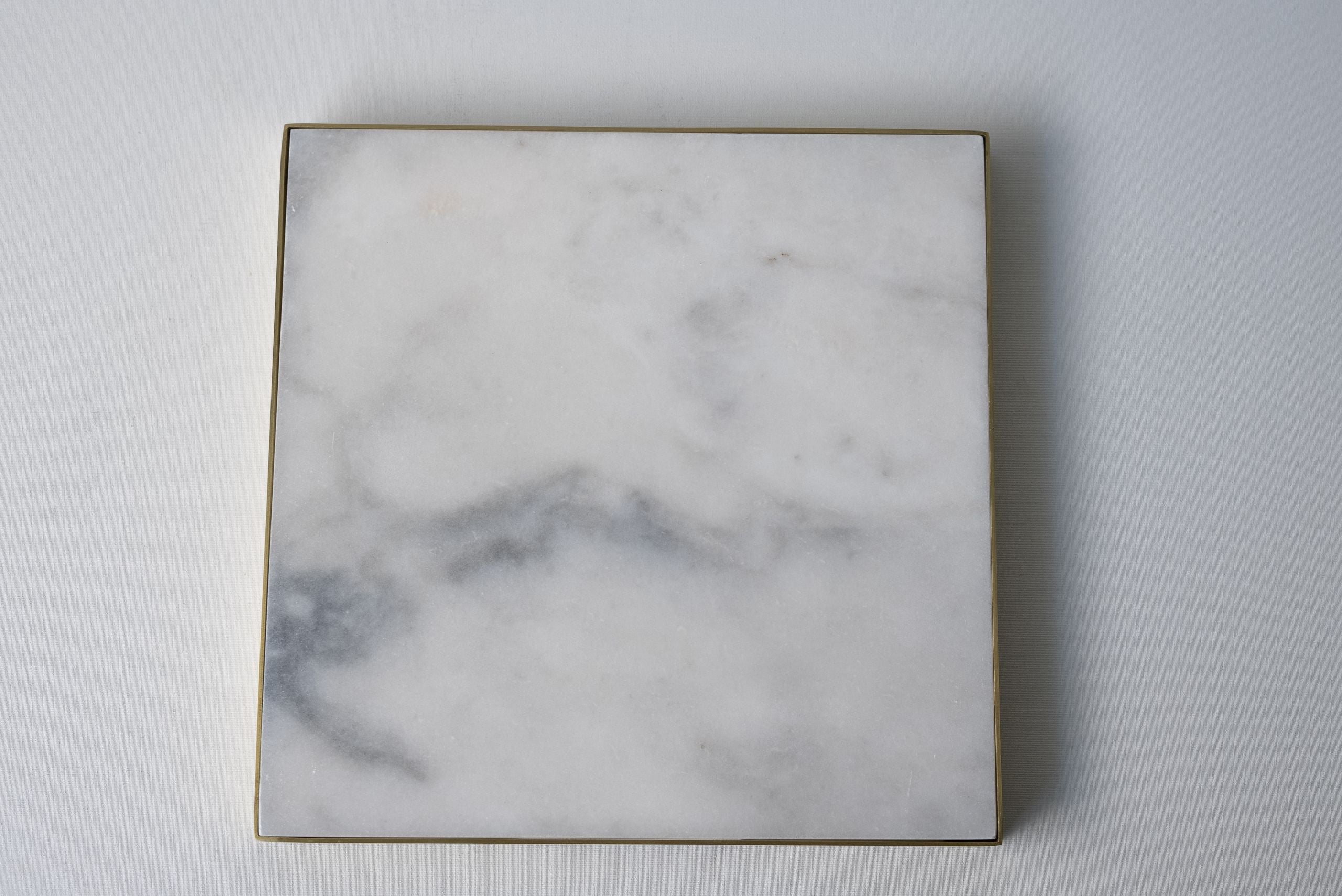 Beyaz Asawa Kare Peynir Tabağı