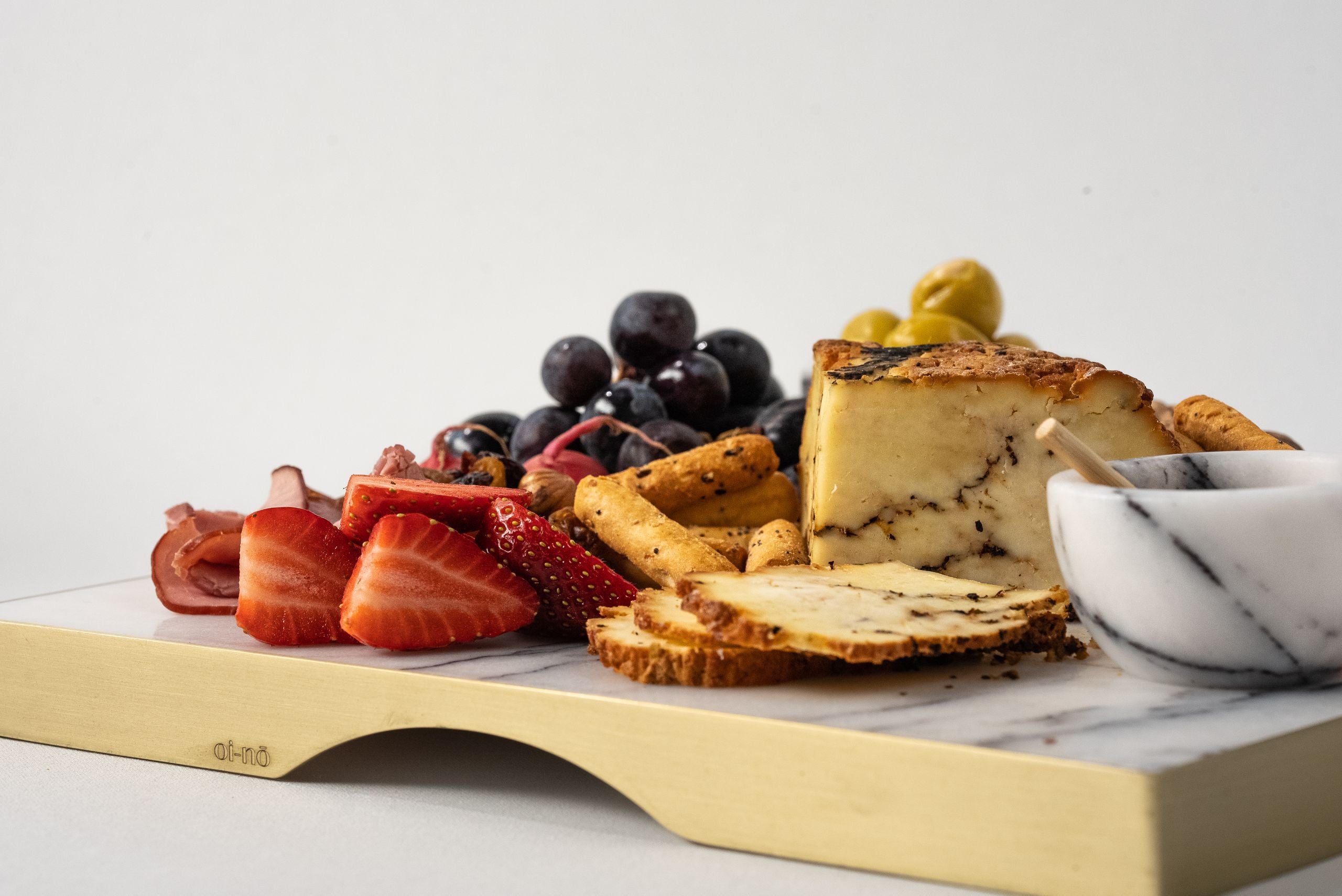 Beyaz Asawa Kare Peynir Tabağı