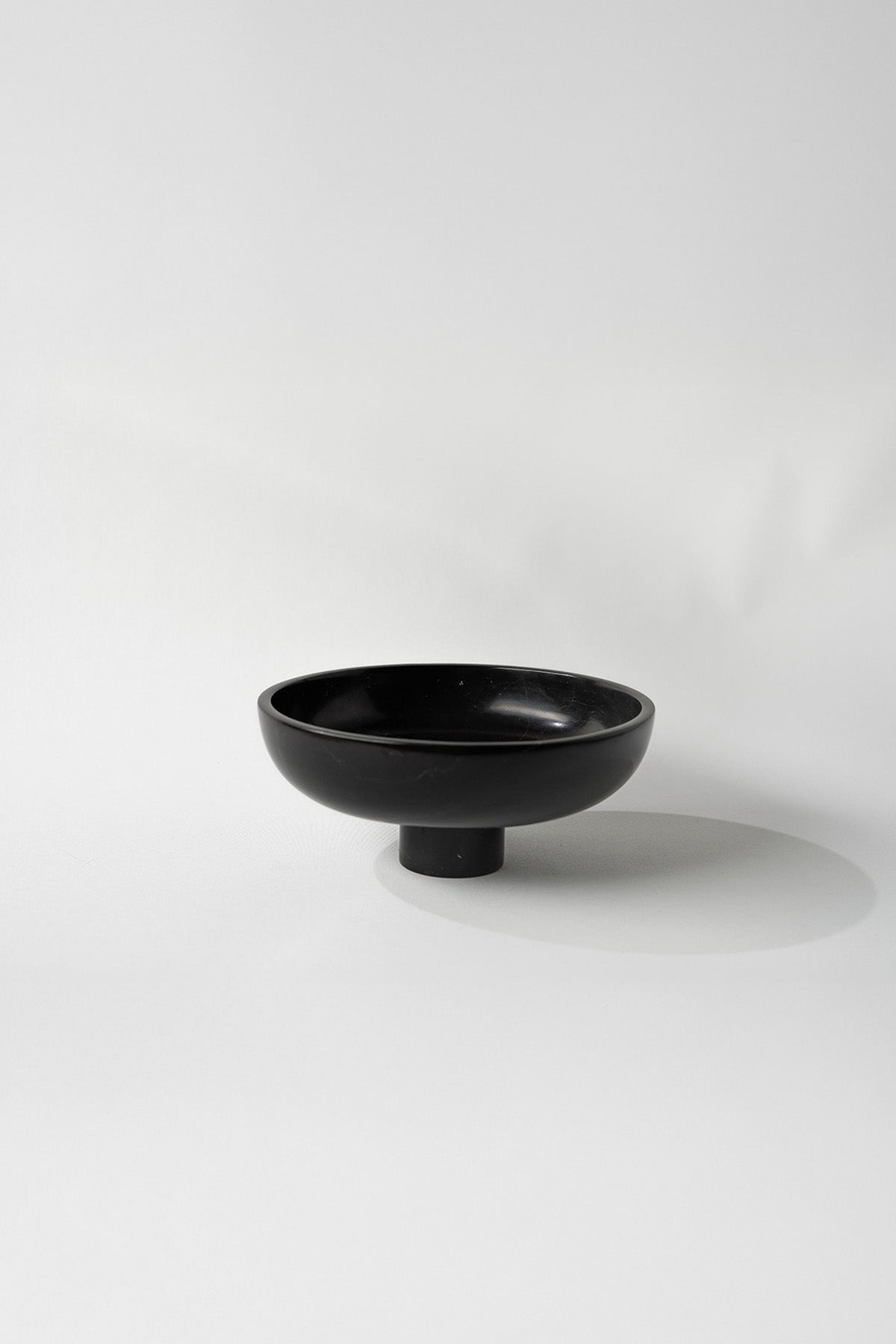 Siyah Harriet Ayaklı Sunum Kasesi