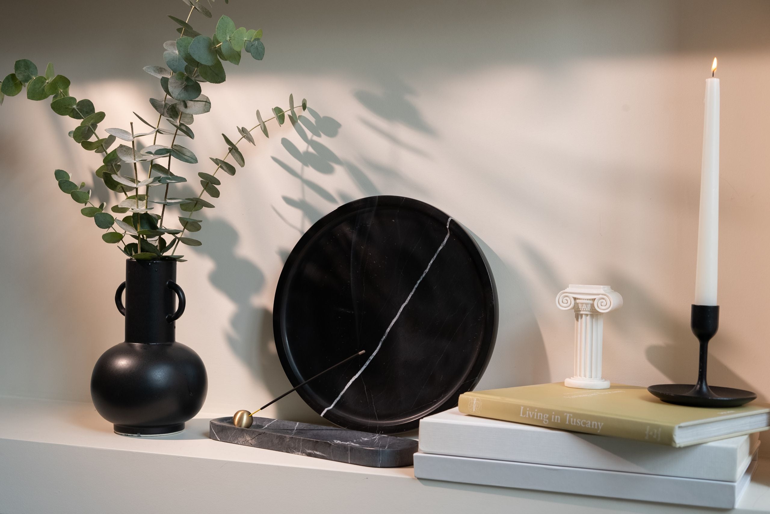 Siyah Koral Servis Tepsisi