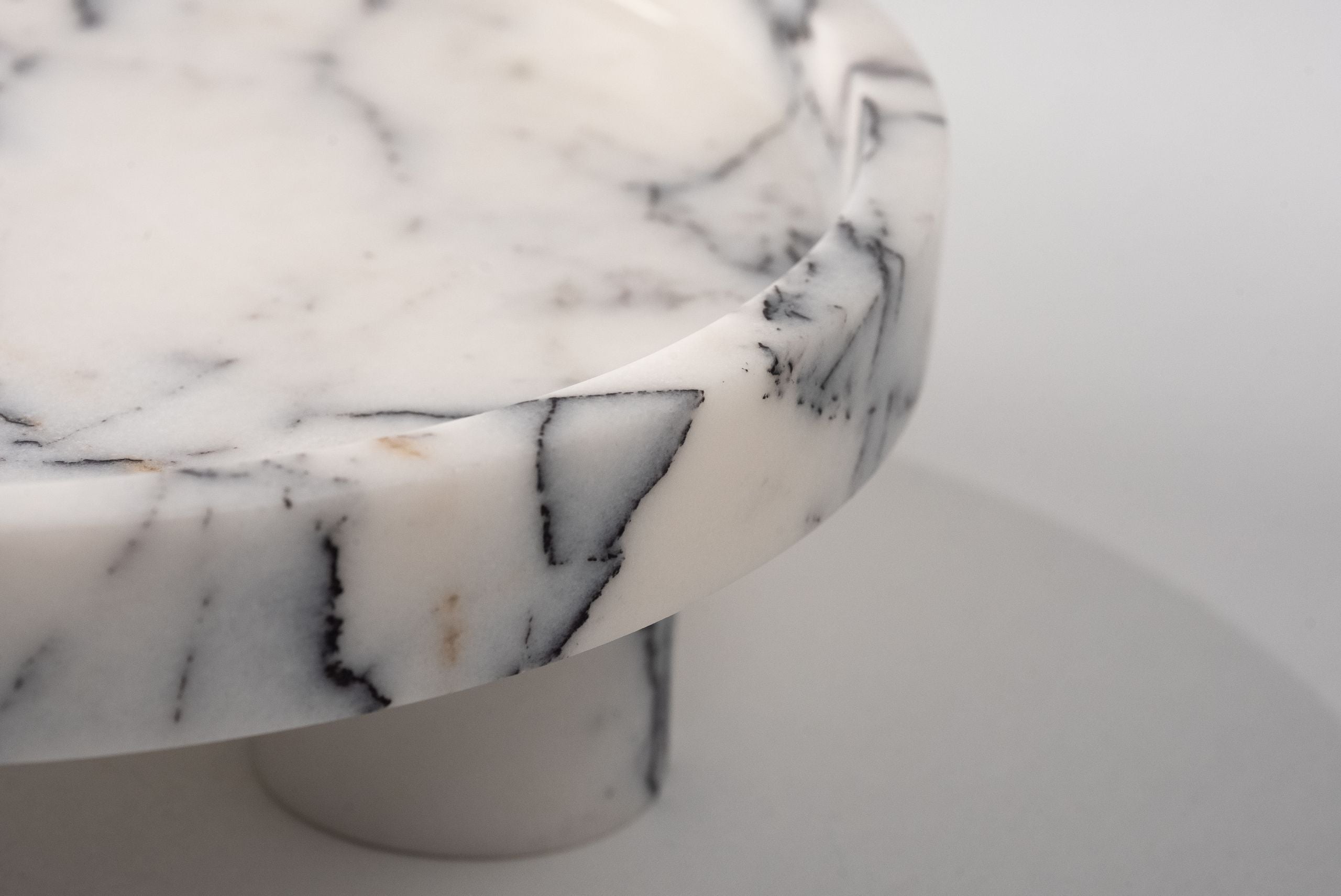 Leylak Harriet Ayaklı Sunum Tepsisi