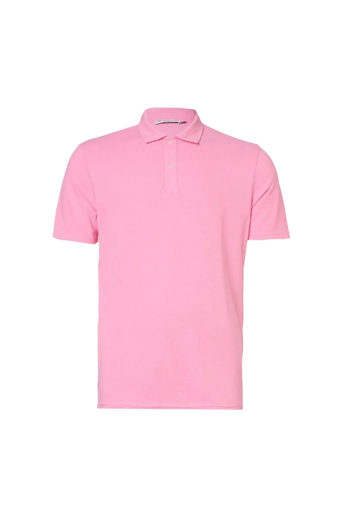 Pembe & More Johnny Erkek Kısa Kollu Polo Yaka Tişört Silk and Cashmere