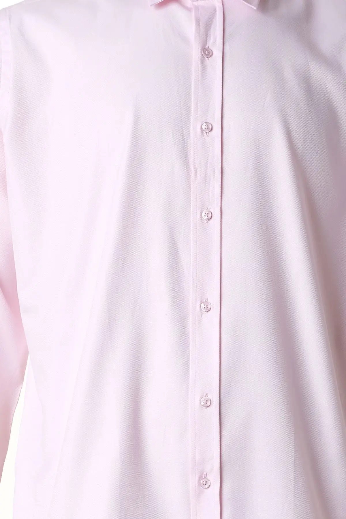 Pembe & More Pamuk Uzun Kollu Erkek Gömlek Silk and Cashmere