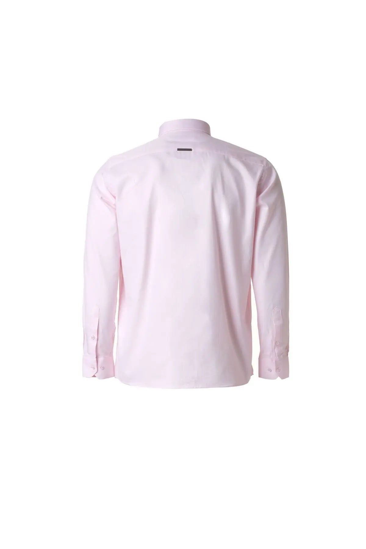 Pembe & More Pamuk Uzun Kollu Erkek Gömlek Silk and Cashmere