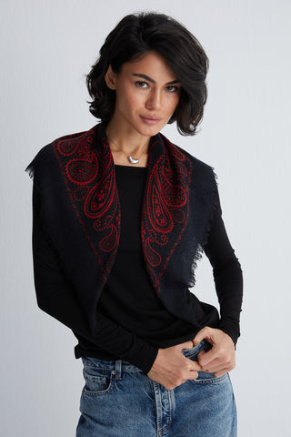 Siyah Ultralight Kayık Yaka Üst